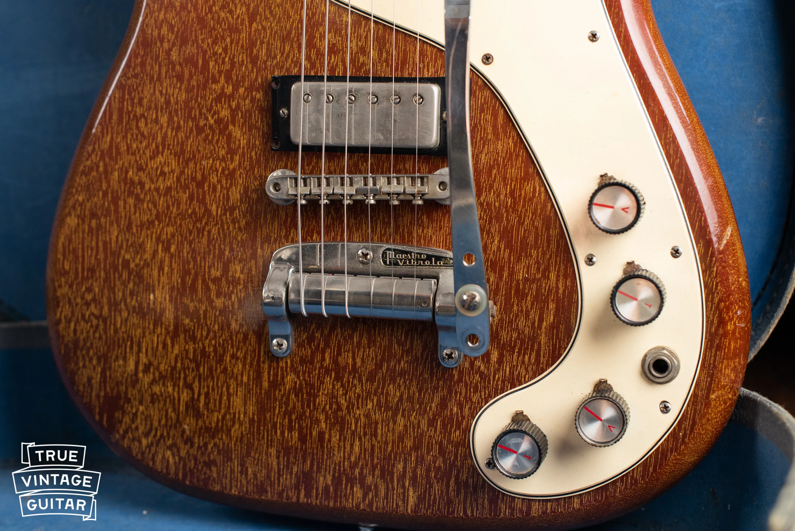 1965 Epiphone Wilshire Red Fox - Image 5