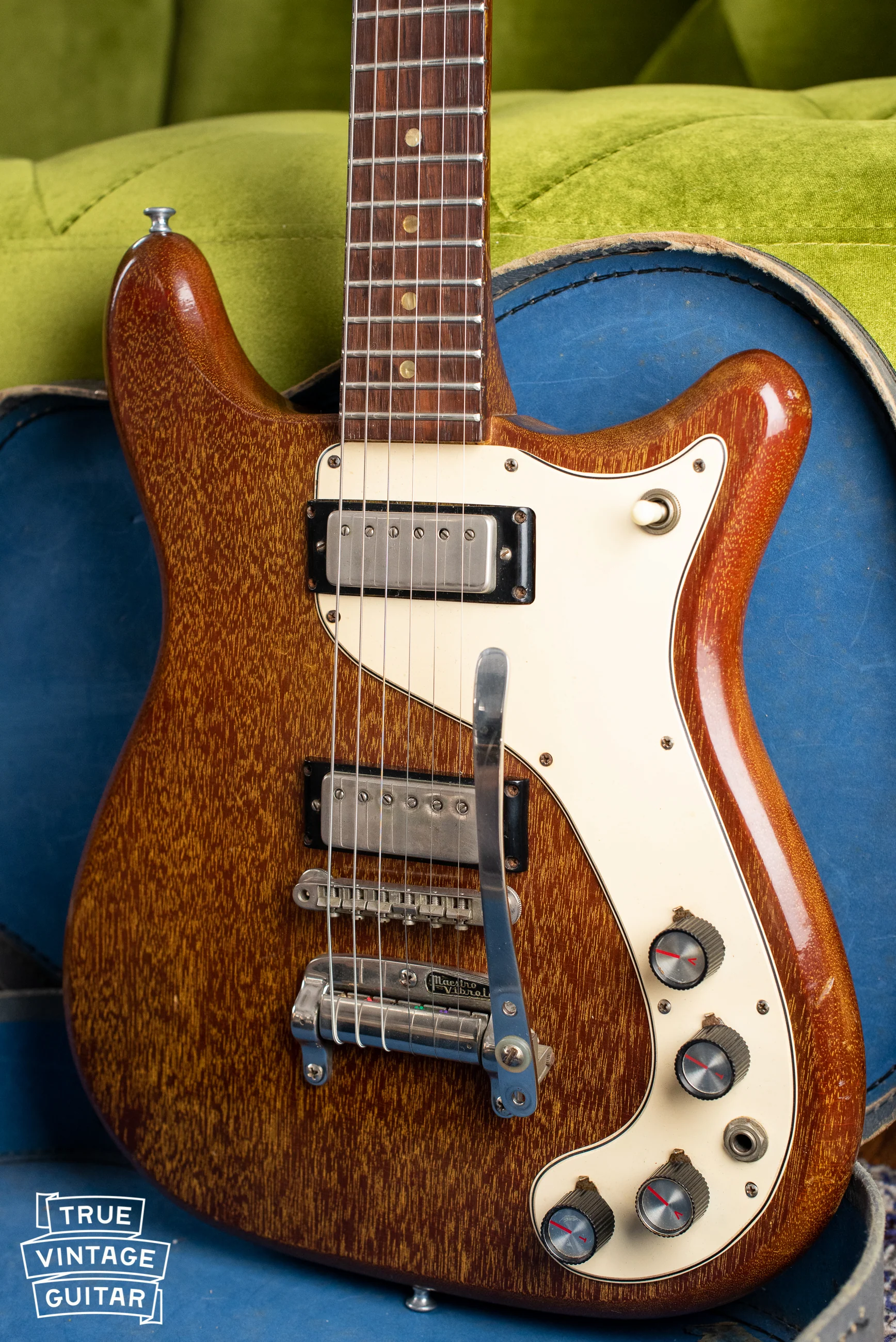 1965 Epiphone Wilshire Red Fox - Image 7
