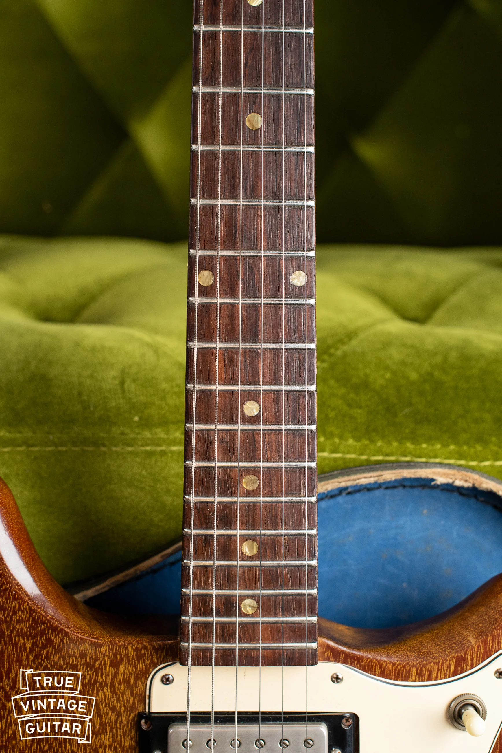1965 Epiphone Wilshire Red Fox - Image 8