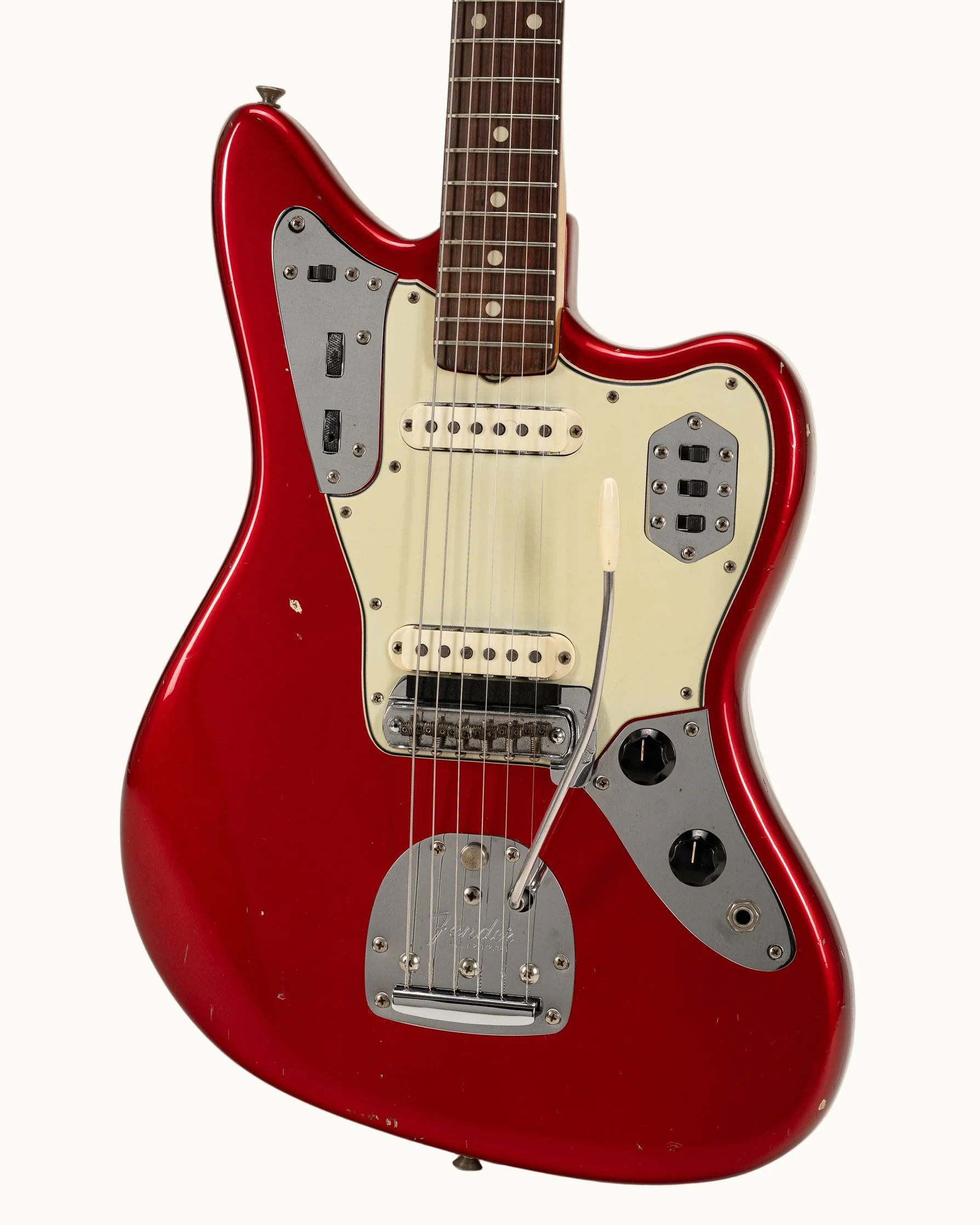 1965 Fender Jaguar Candy Apple Red Metallic