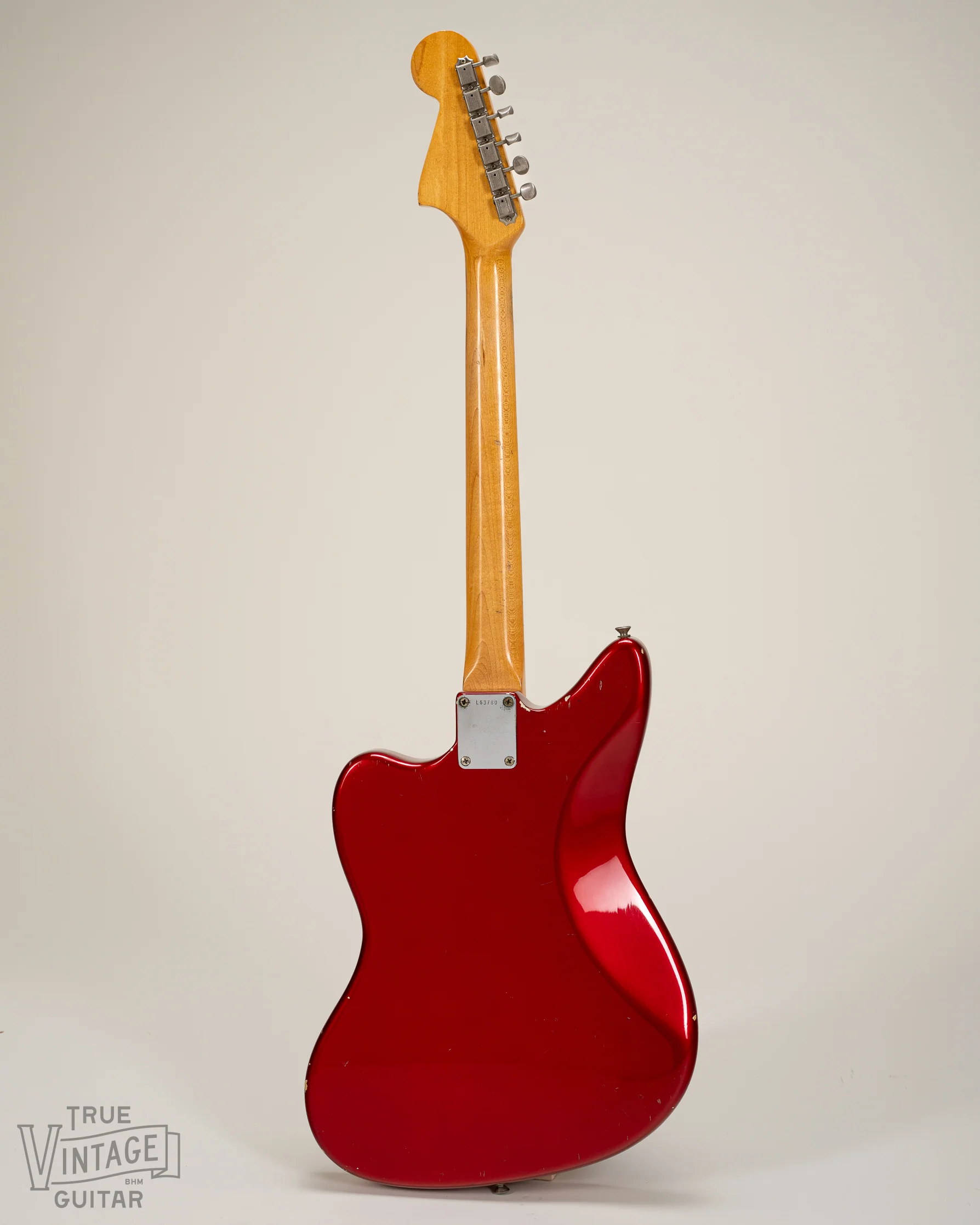 1965 Fender Jaguar Candy Apple Red Metallic - Image 8