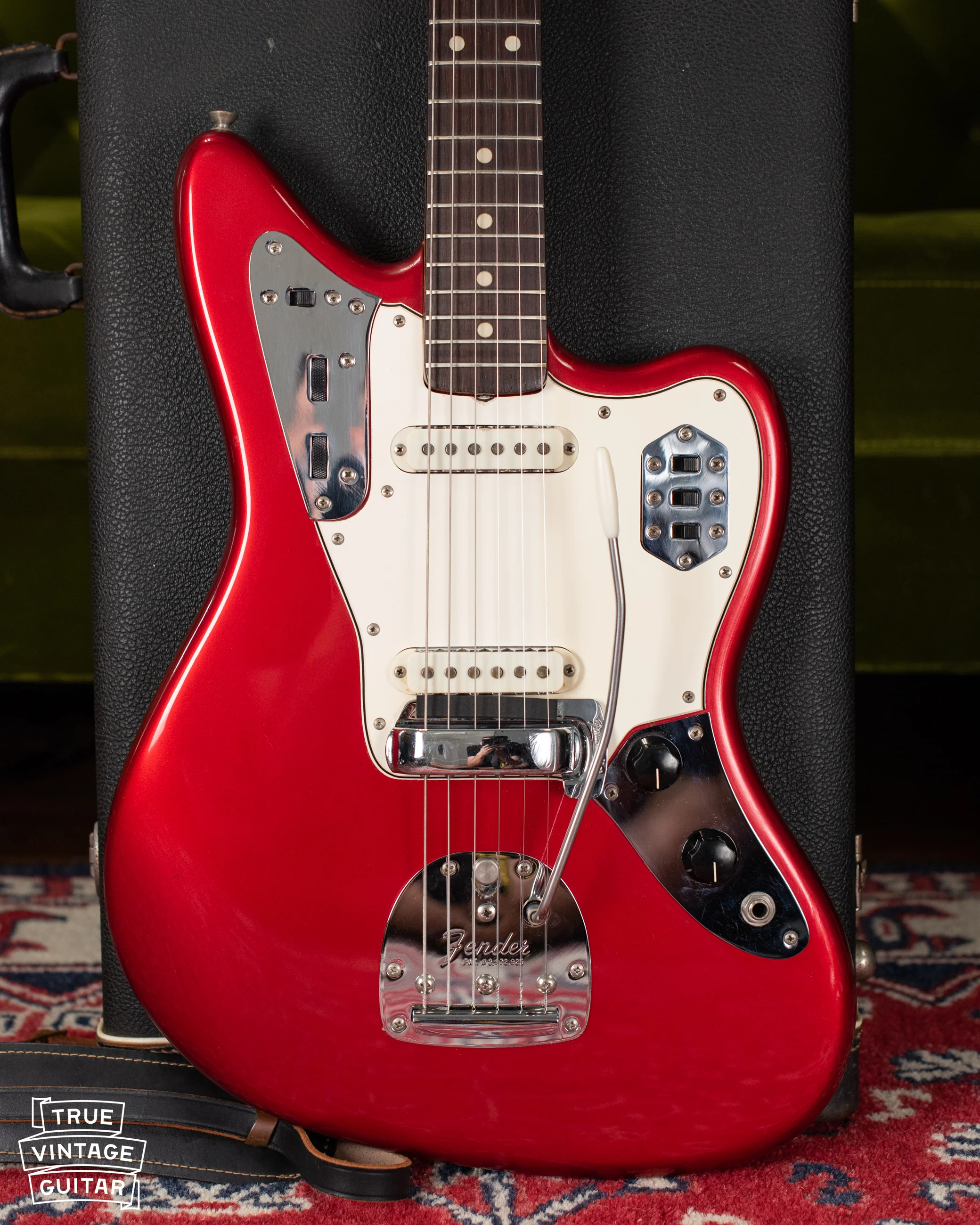 1965 Fender Jaguar Candy Apple Red Metallic