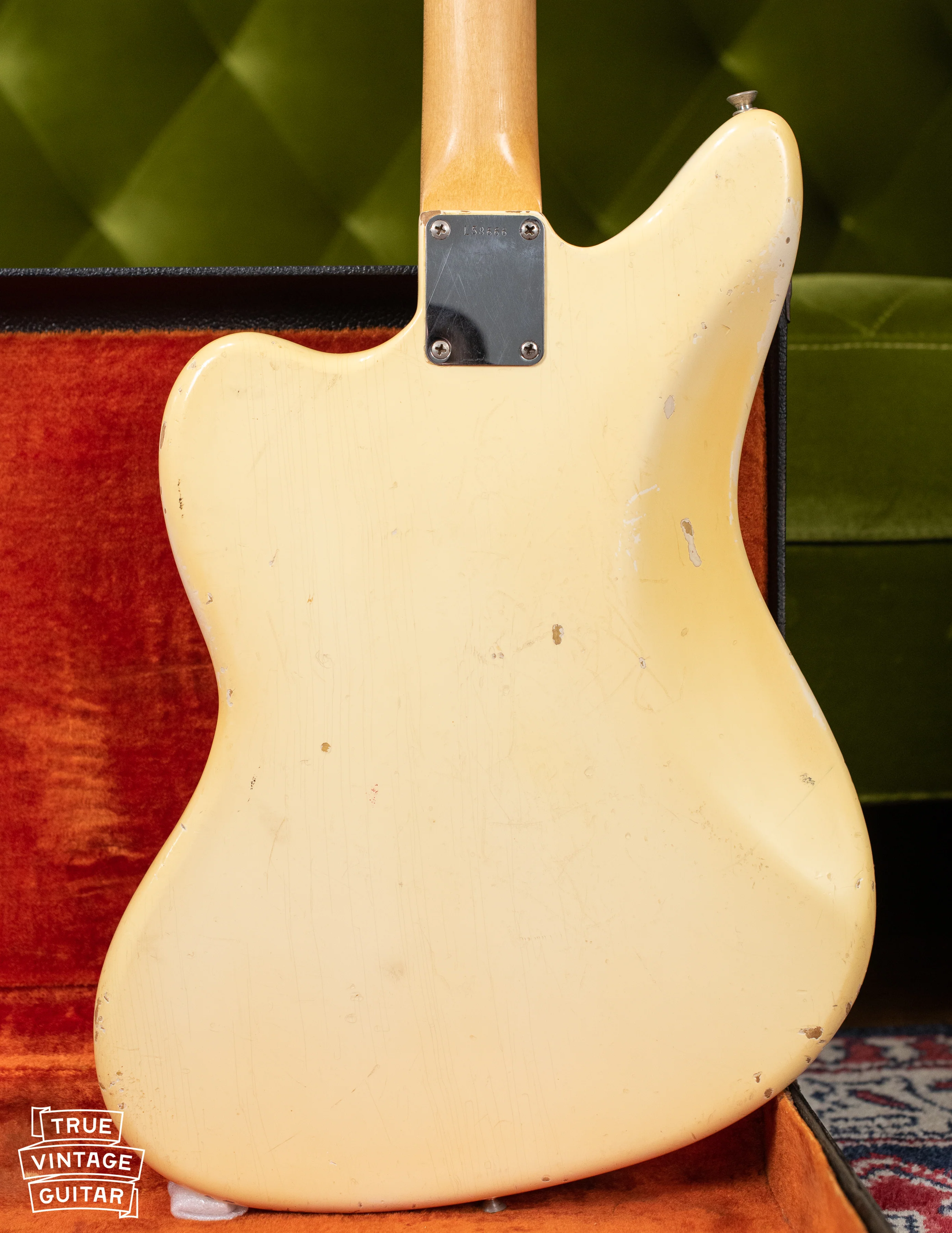 1965 Fender Jaguar Olympic White - Image 14