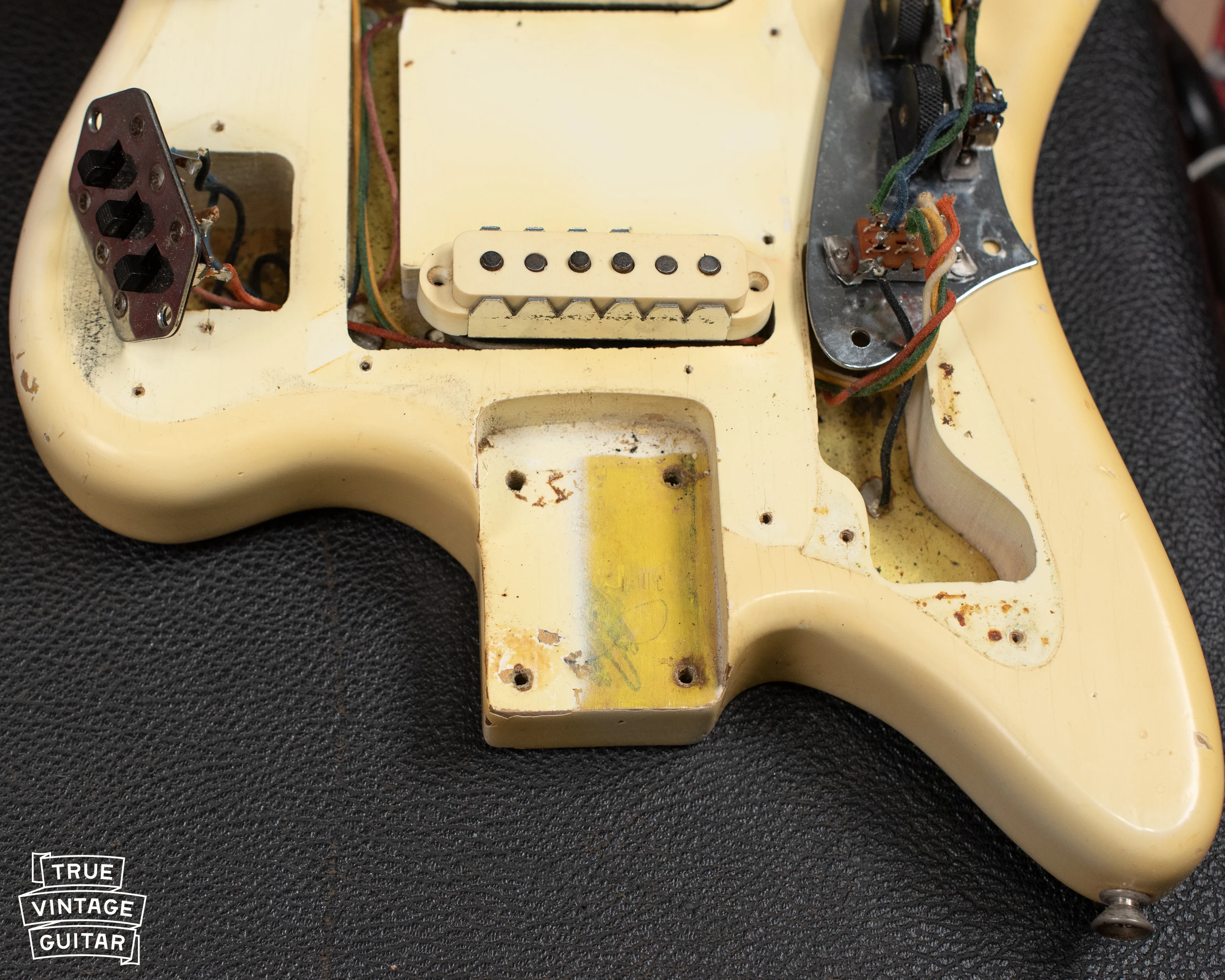 1965 Fender Jaguar Olympic White - Image 17
