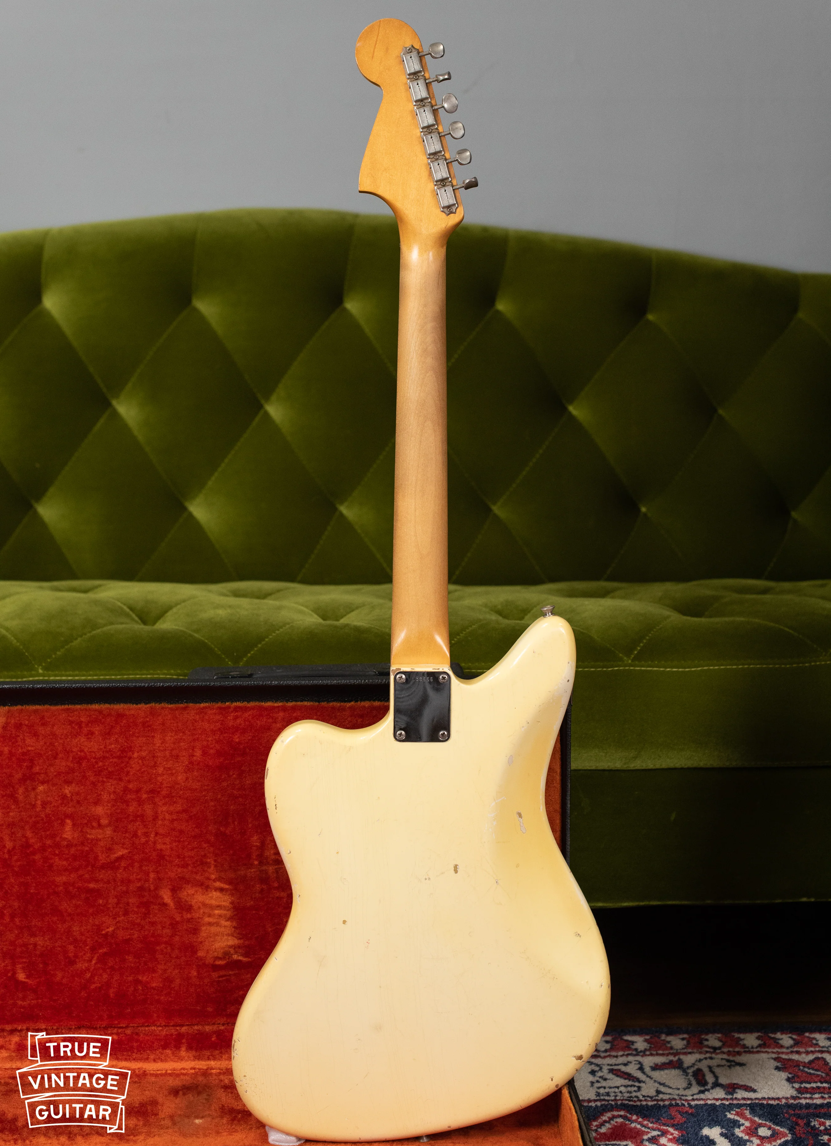 1965 Fender Jaguar Olympic White - Image 3