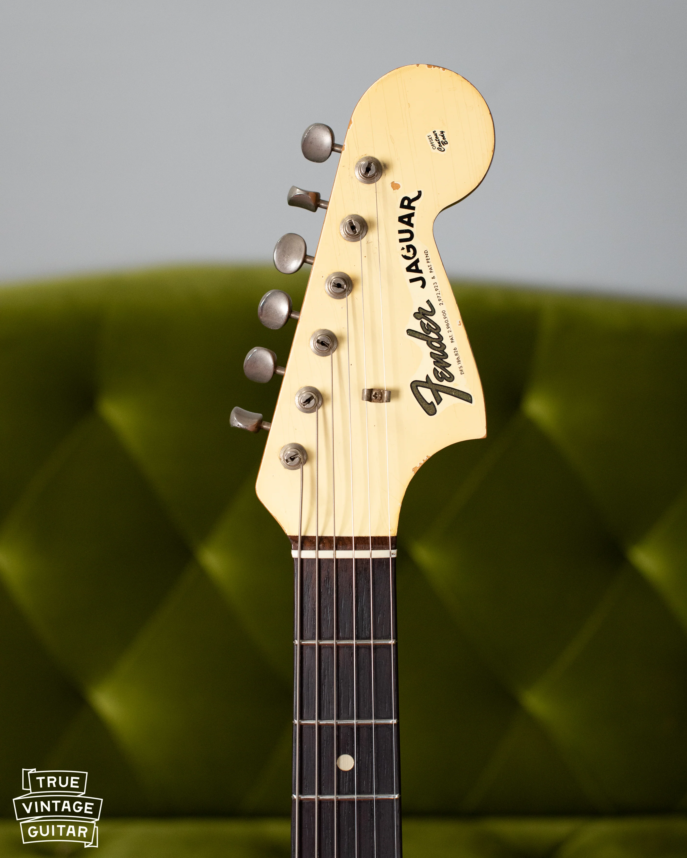 1965 Fender Jaguar Olympic White - Image 4