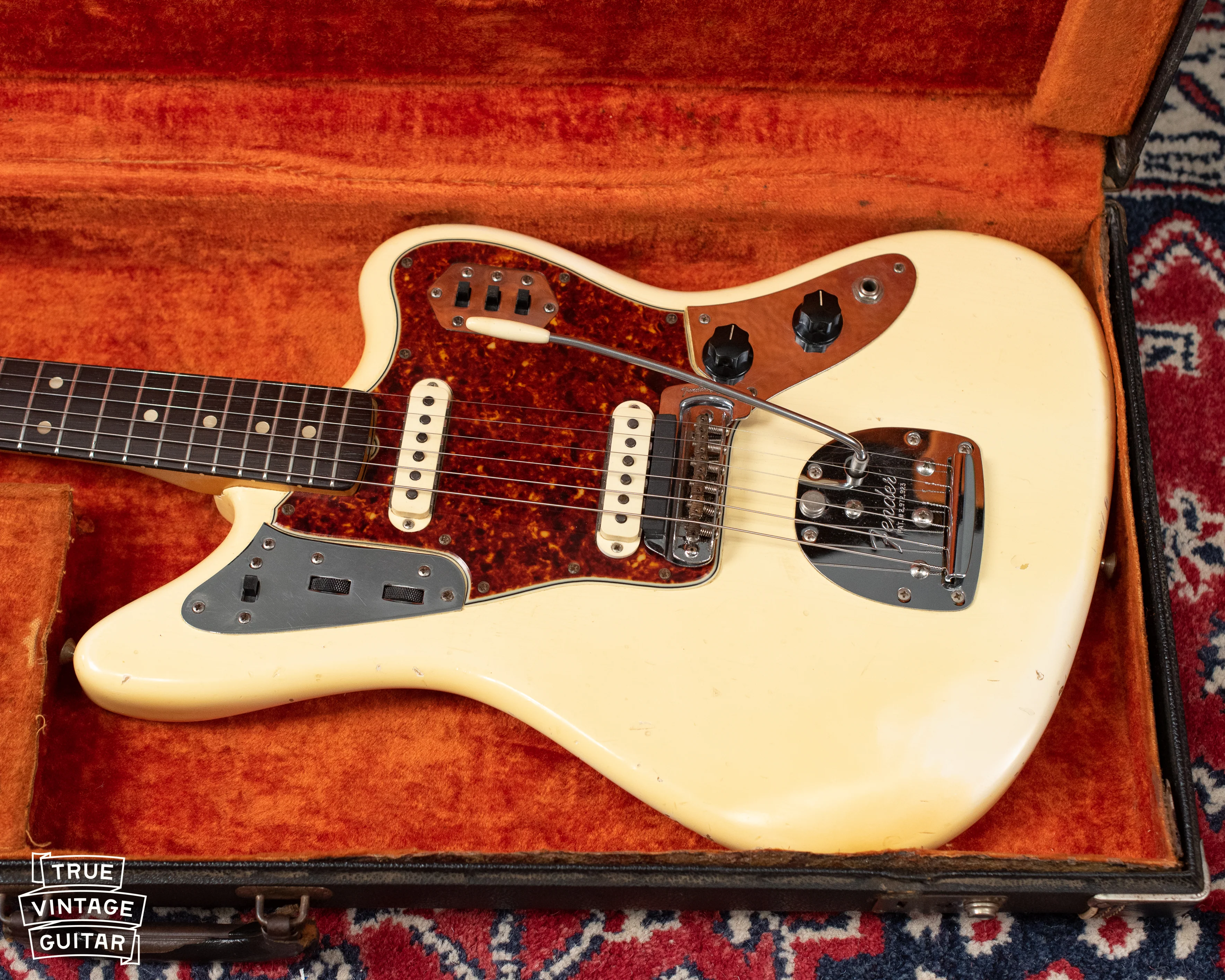 1965 Fender Jaguar Olympic White - Image 7