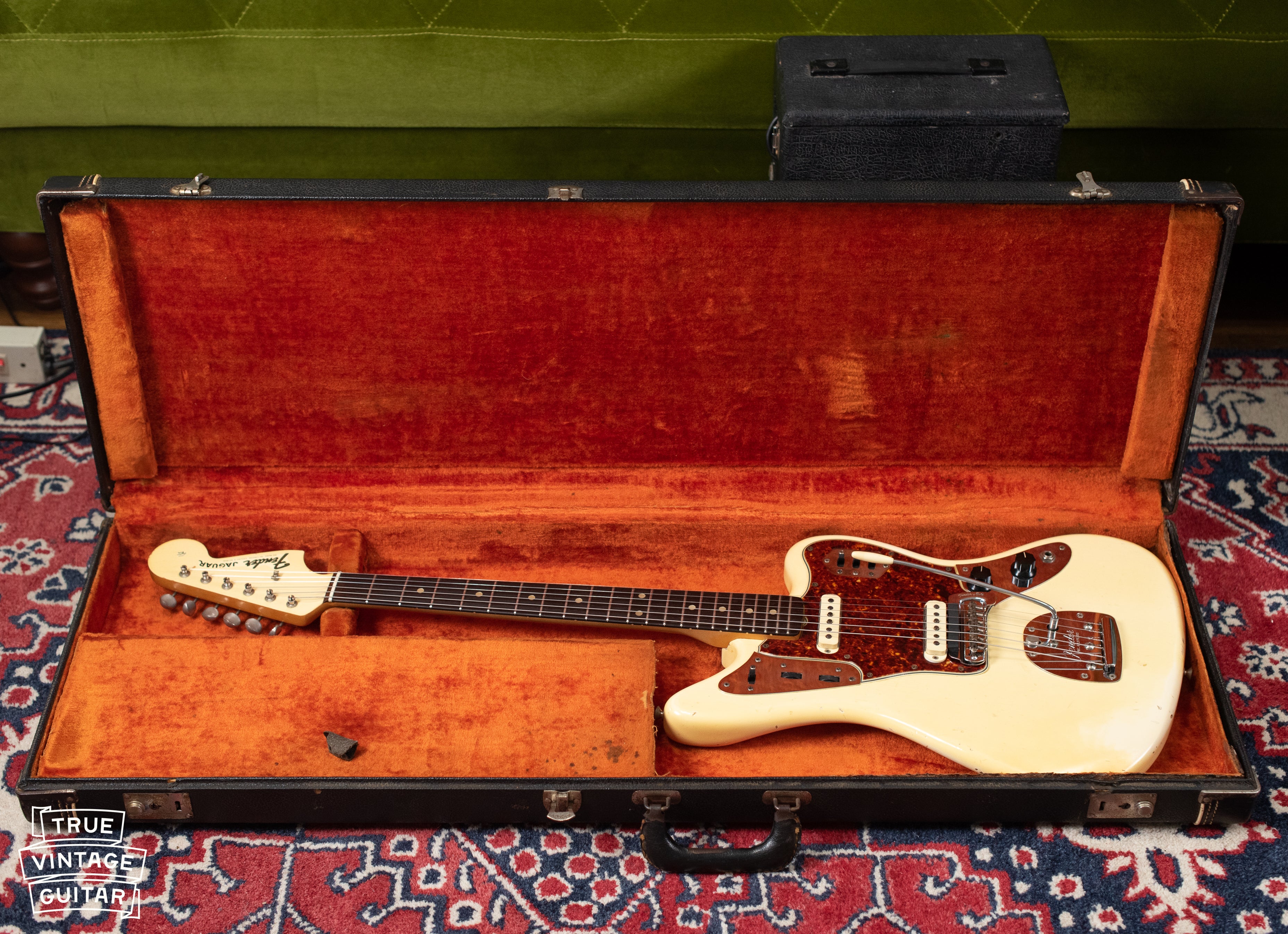 1965 Fender Jaguar Olympic White - Image 8