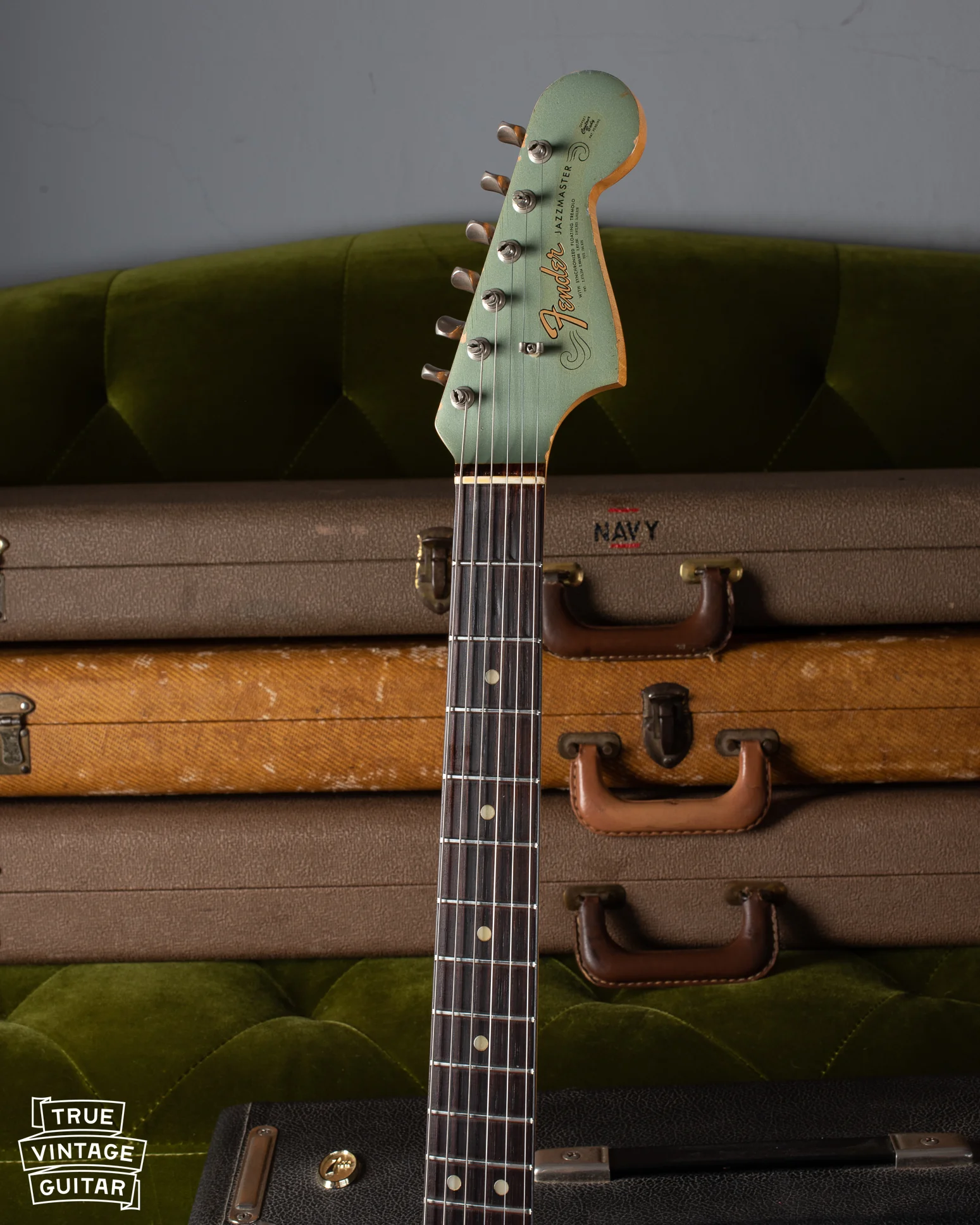 1965 Fender Jazzmaster Blue Ice Metallic - Image 11