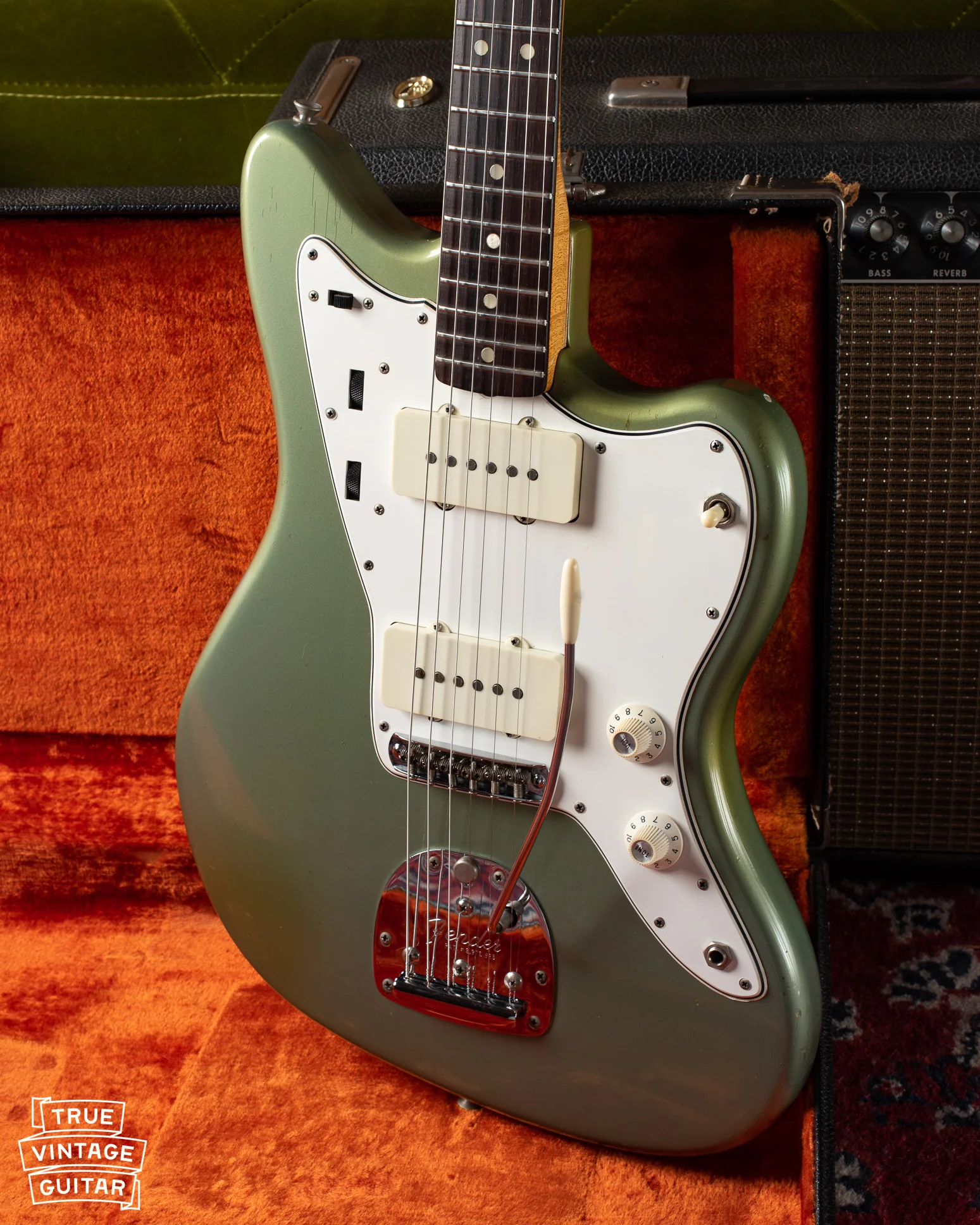 1965 Fender Jazzmaster Blue Ice Metallic - Image 14