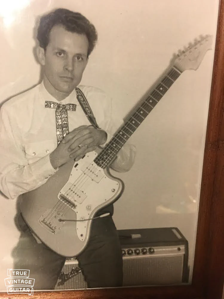 1965 Fender Jazzmaster Blue Ice Metallic - Image 2