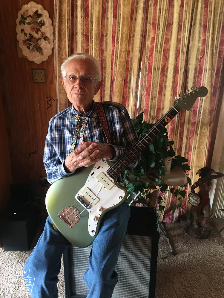 1965 Fender Jazzmaster Blue Ice Metallic - Image 3