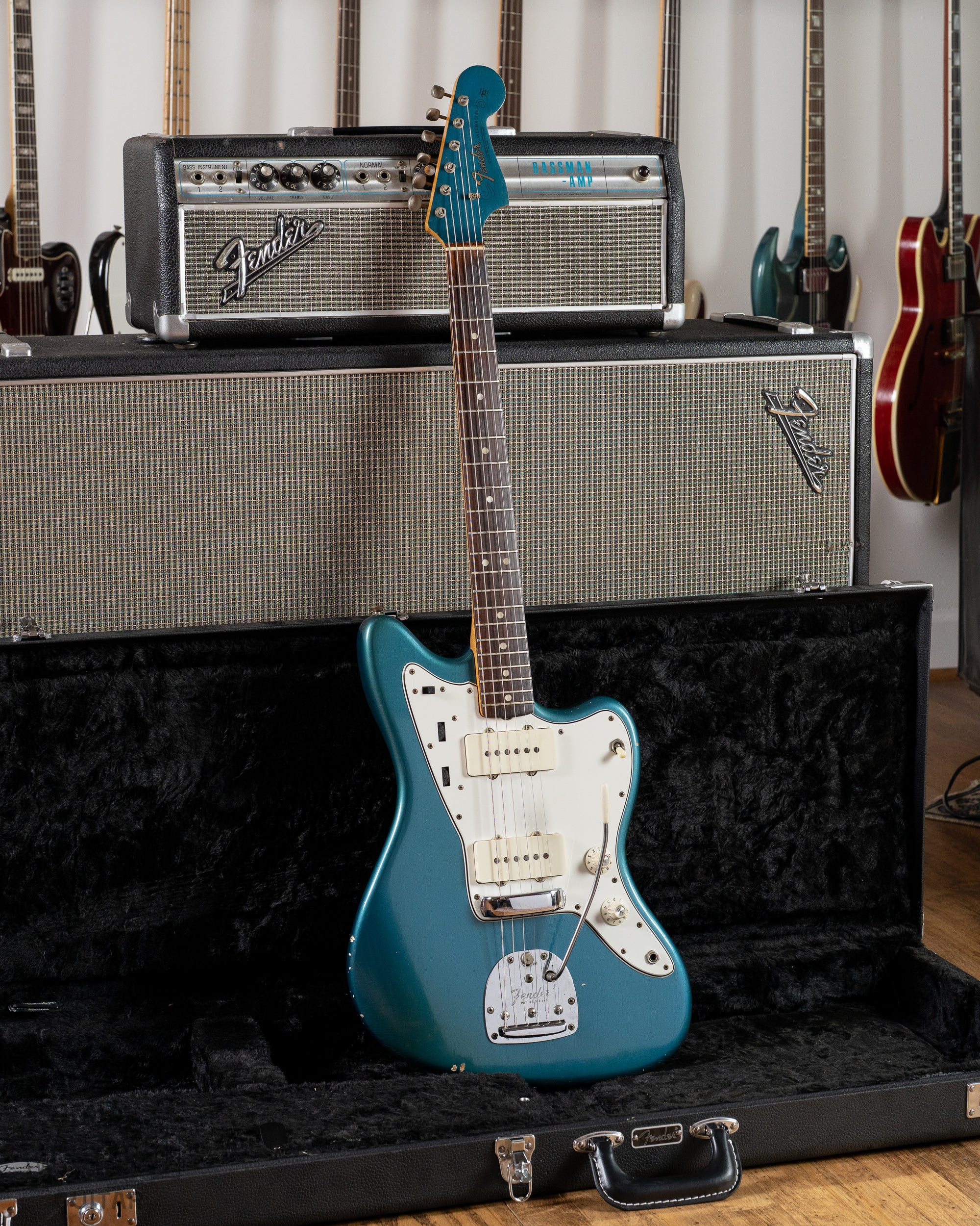 1965 Fender Jazzmaster Lake Placid Blue Metallic