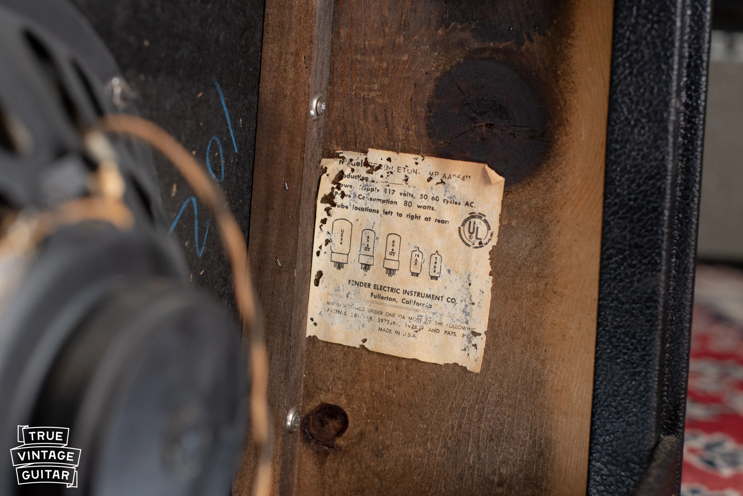1965 Fender Princeton Amp - Image 10