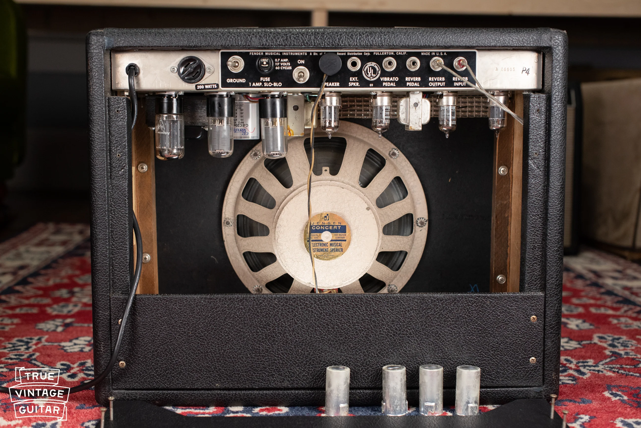 1965 Fender Princeton Reverb Amp - Image 4