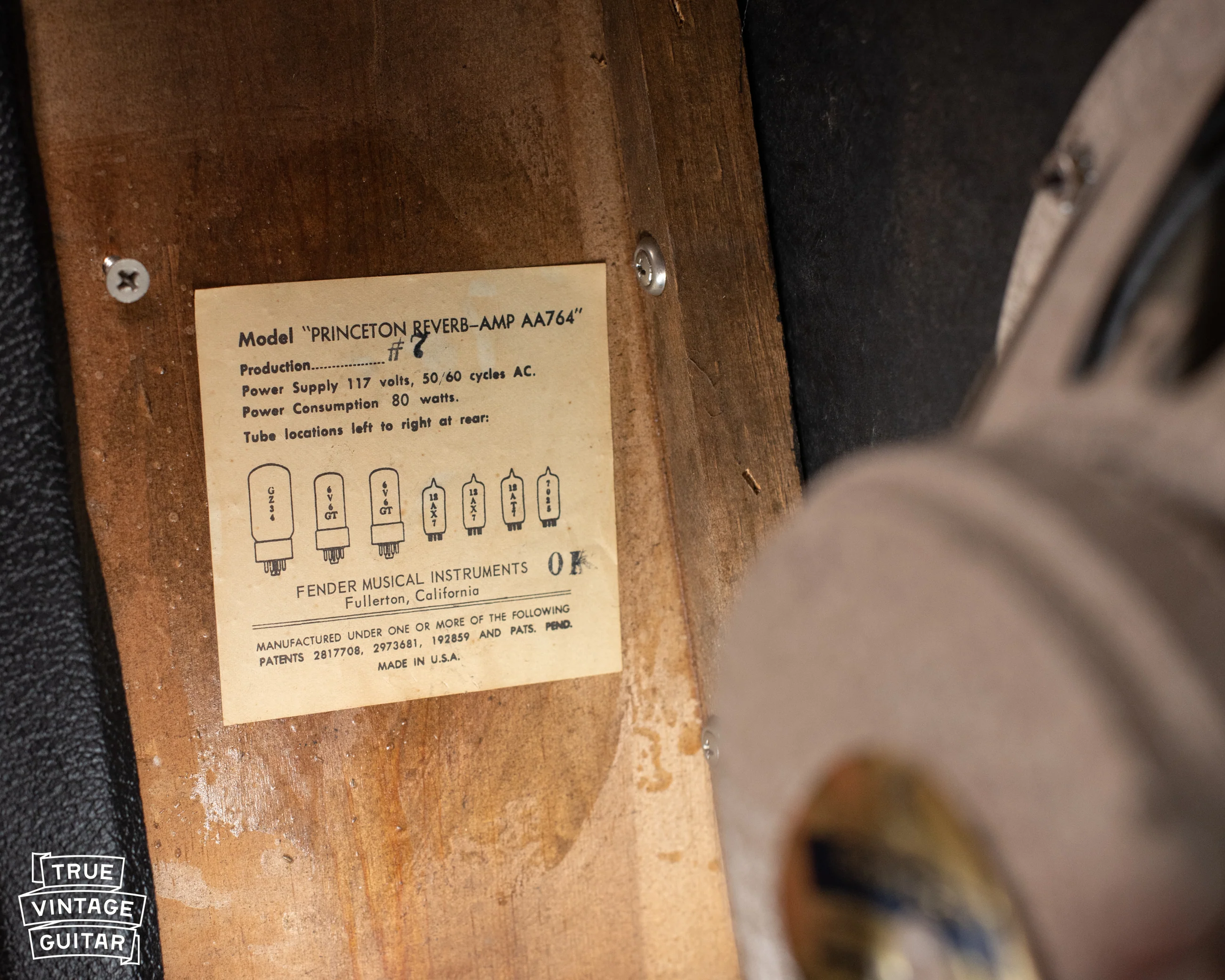 1965 Fender Princeton Reverb Amp - Image 5