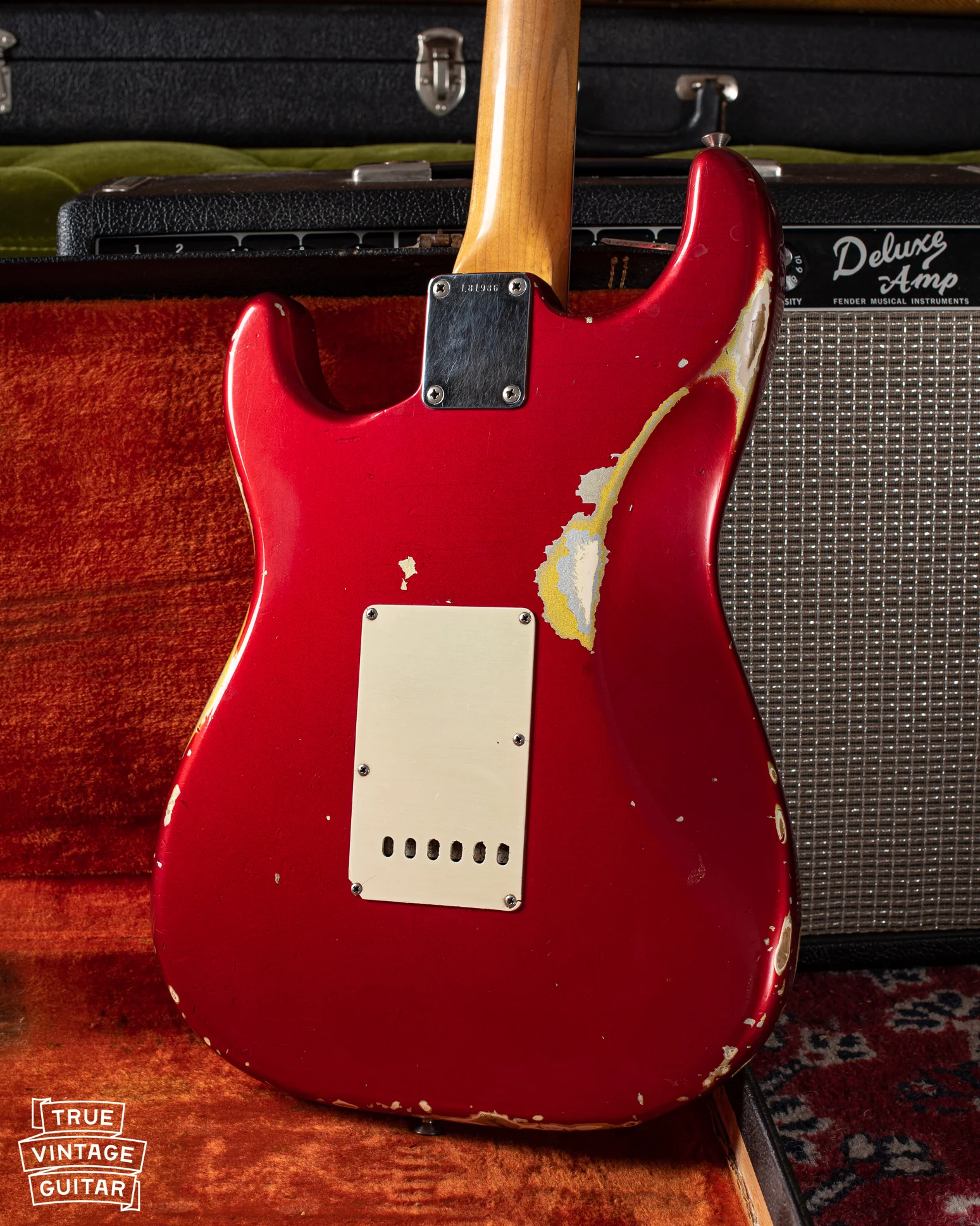 1965 Fender Stratocaster Candy Apple Red - Image 5