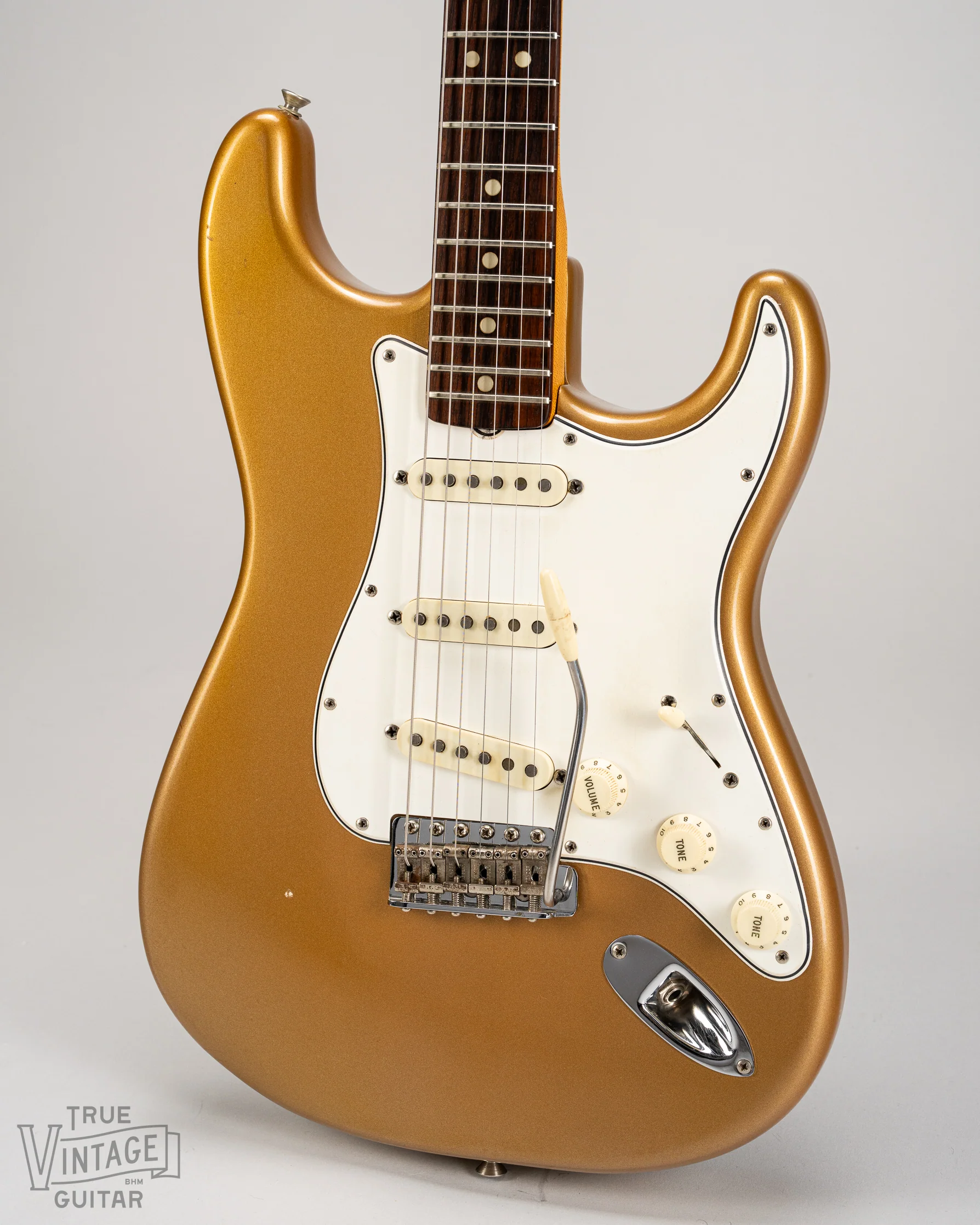 1965 Fender Stratocaster Firemist Gold