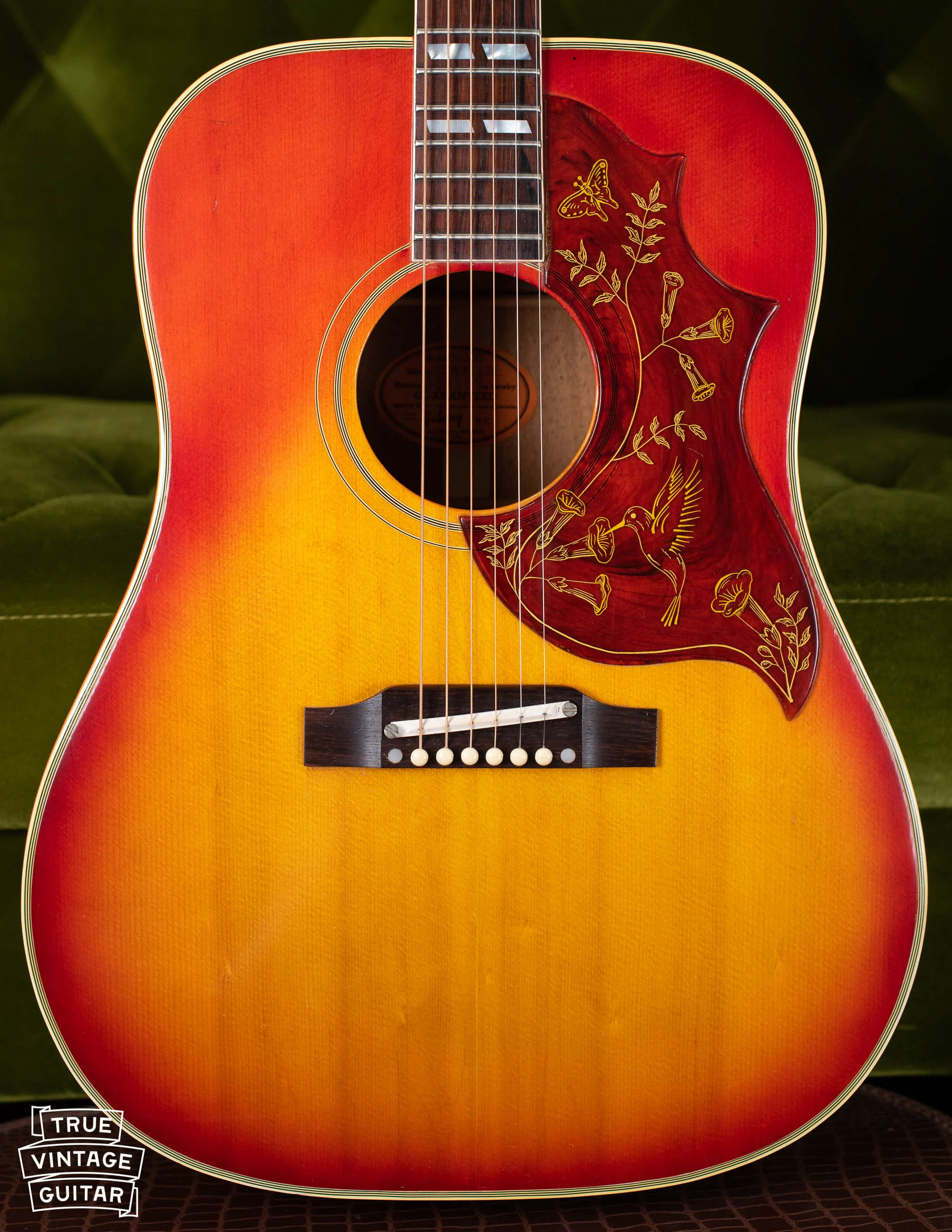 1965 Gibson Hummingbird guitar - Image 11
