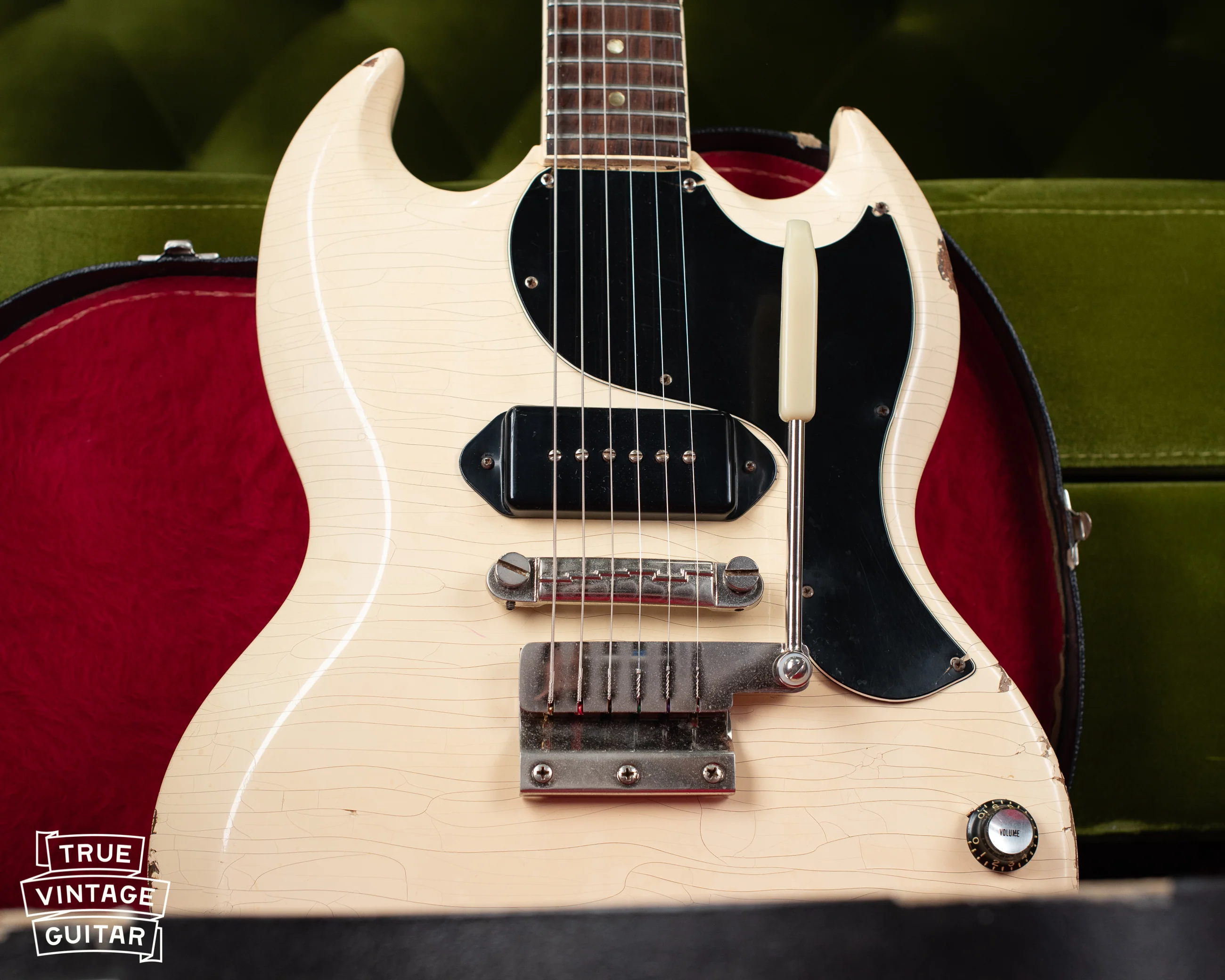 1965 Gibson SG TV (Junior White) - Image 10