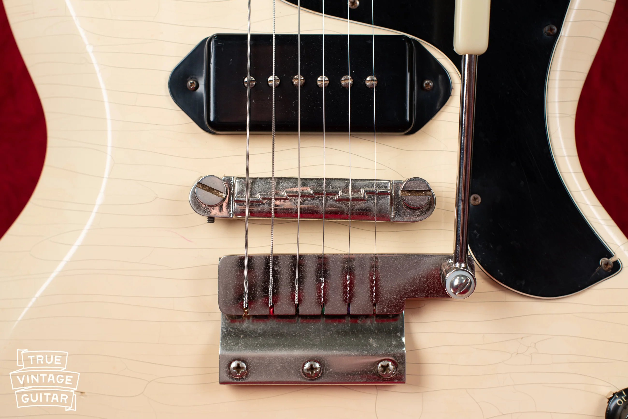 1965 Gibson SG TV (Junior White) - Image 12