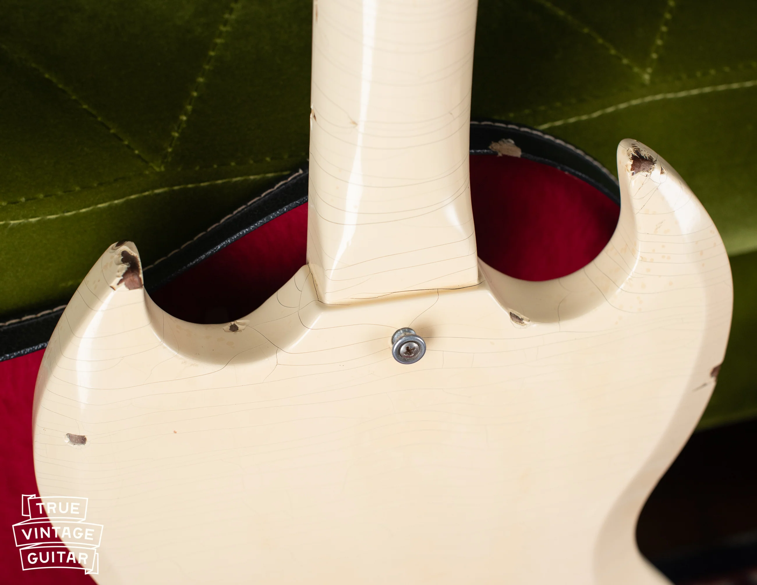 1965 Gibson SG TV (Junior White) - Image 16