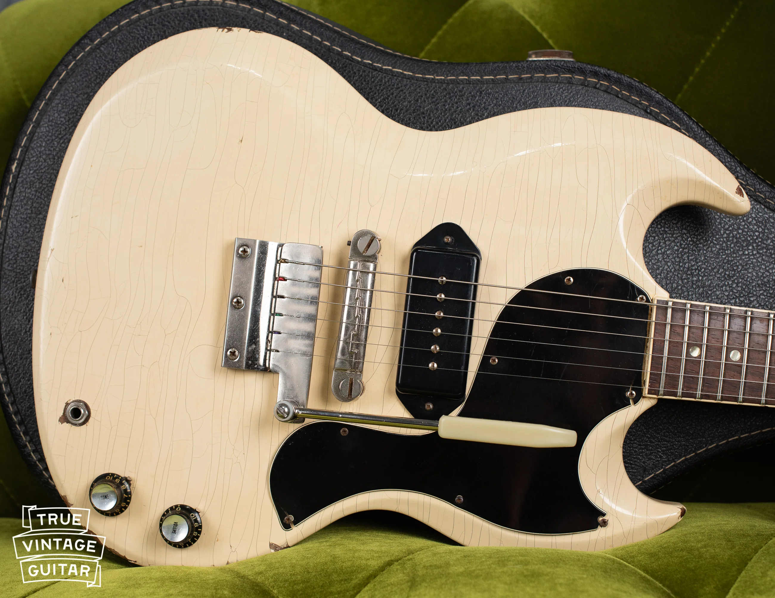1965 Gibson SG TV (Junior White) - Image 25