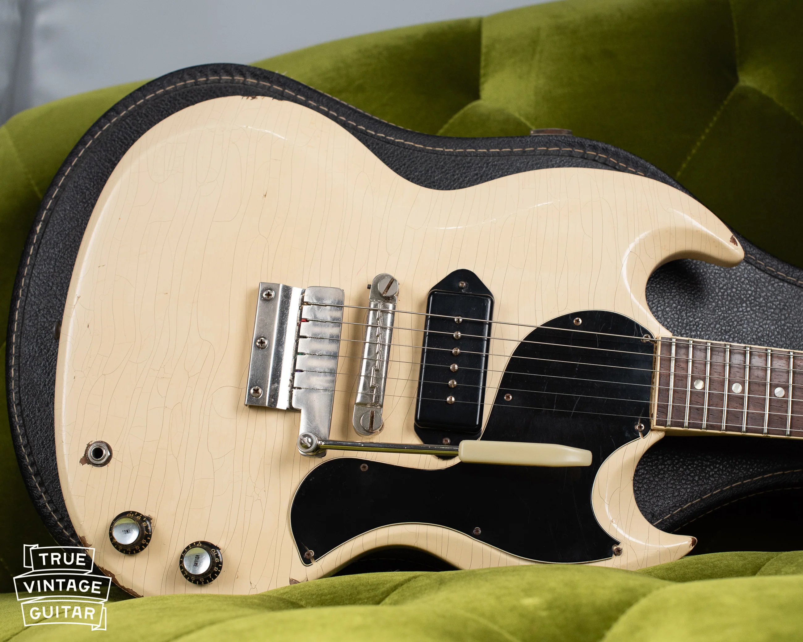 1965 Gibson SG TV (Junior White) - Image 26