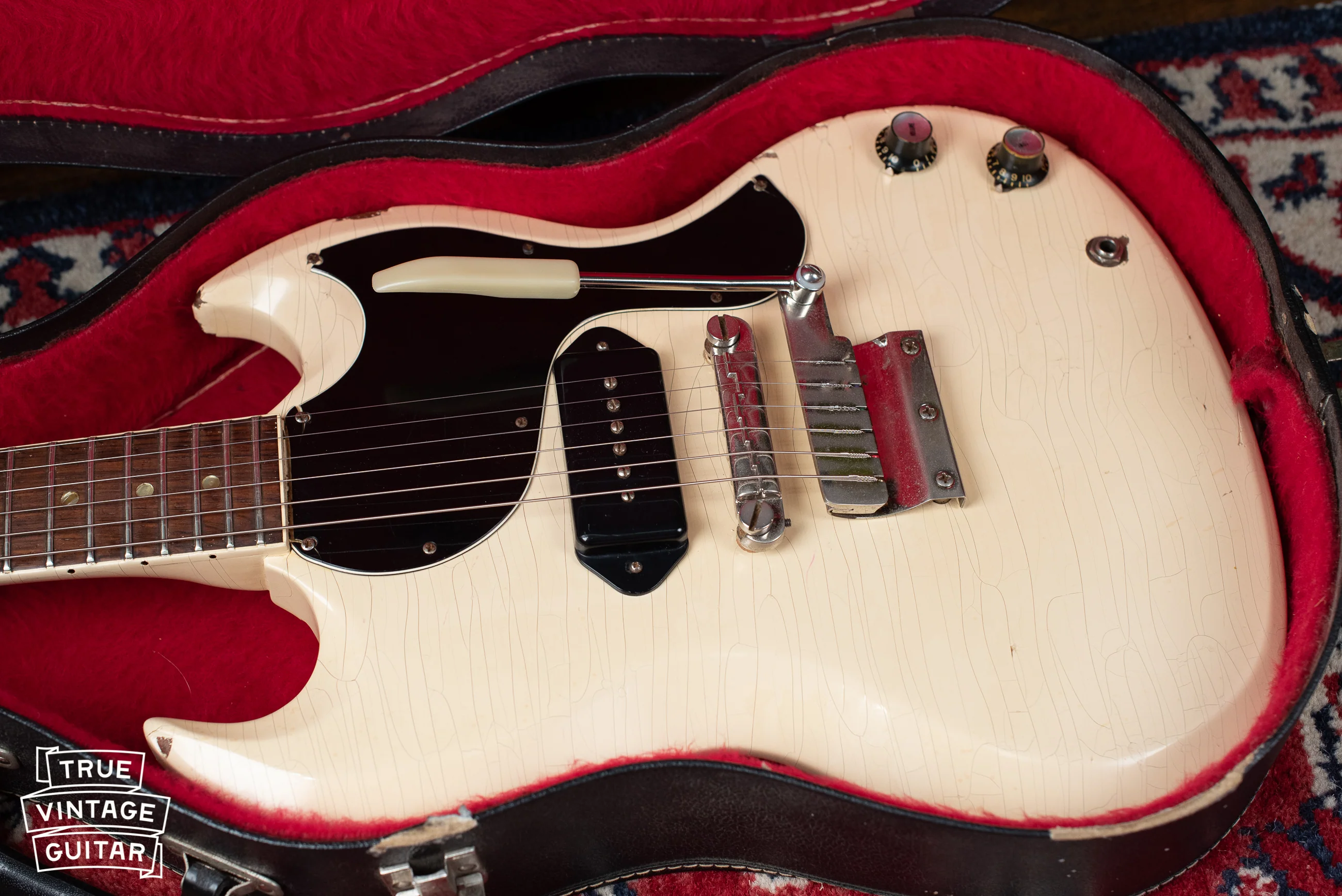 1965 Gibson SG TV (Junior White) - Image 6