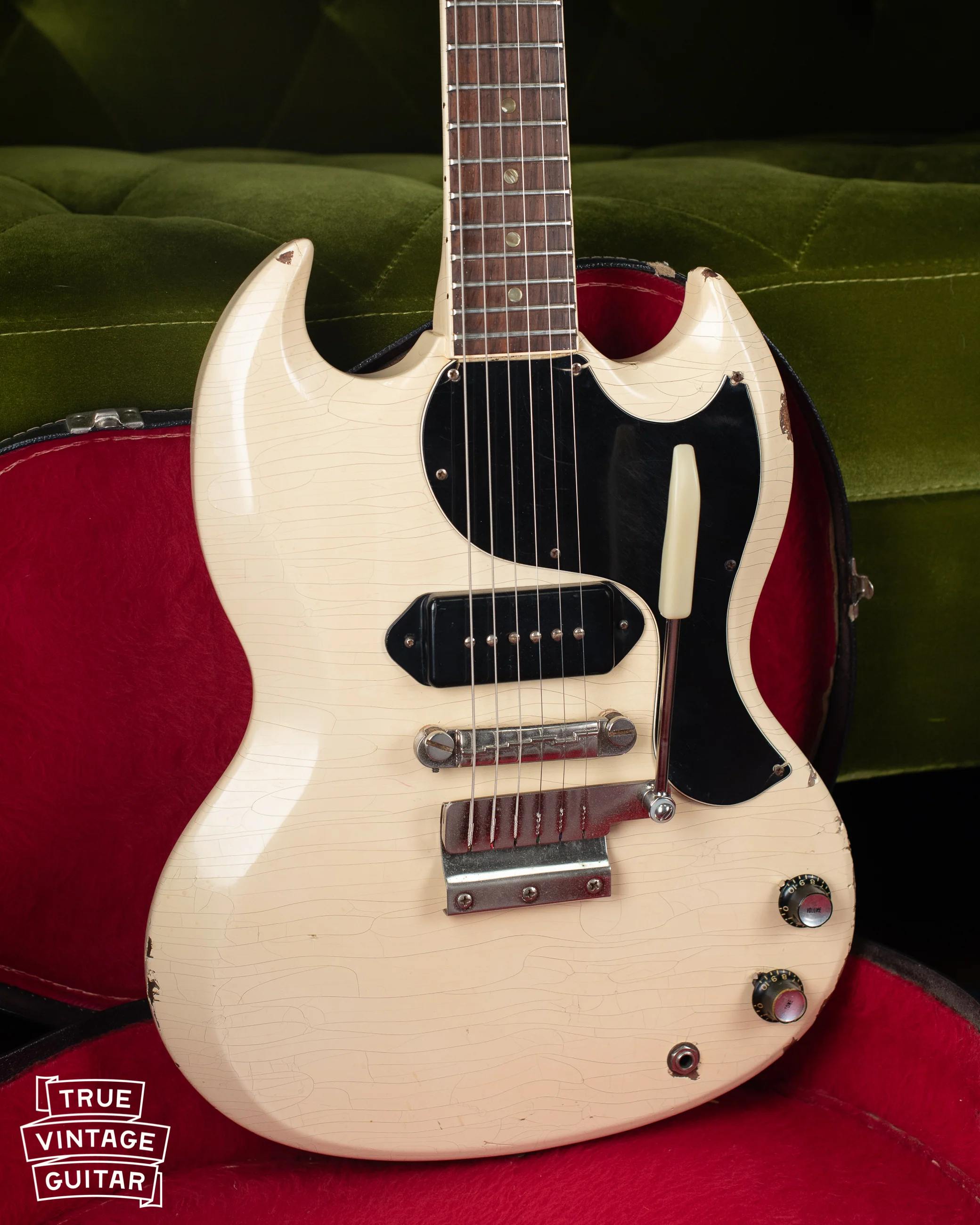 1965 Gibson SG TV (Junior White) - Image 7