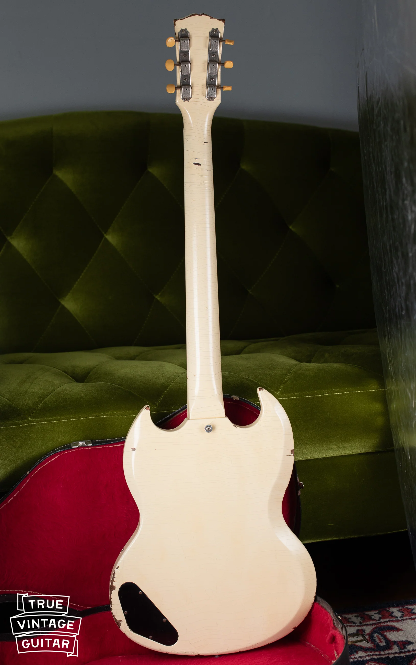 1965 Gibson SG TV (Junior White) - Image 8