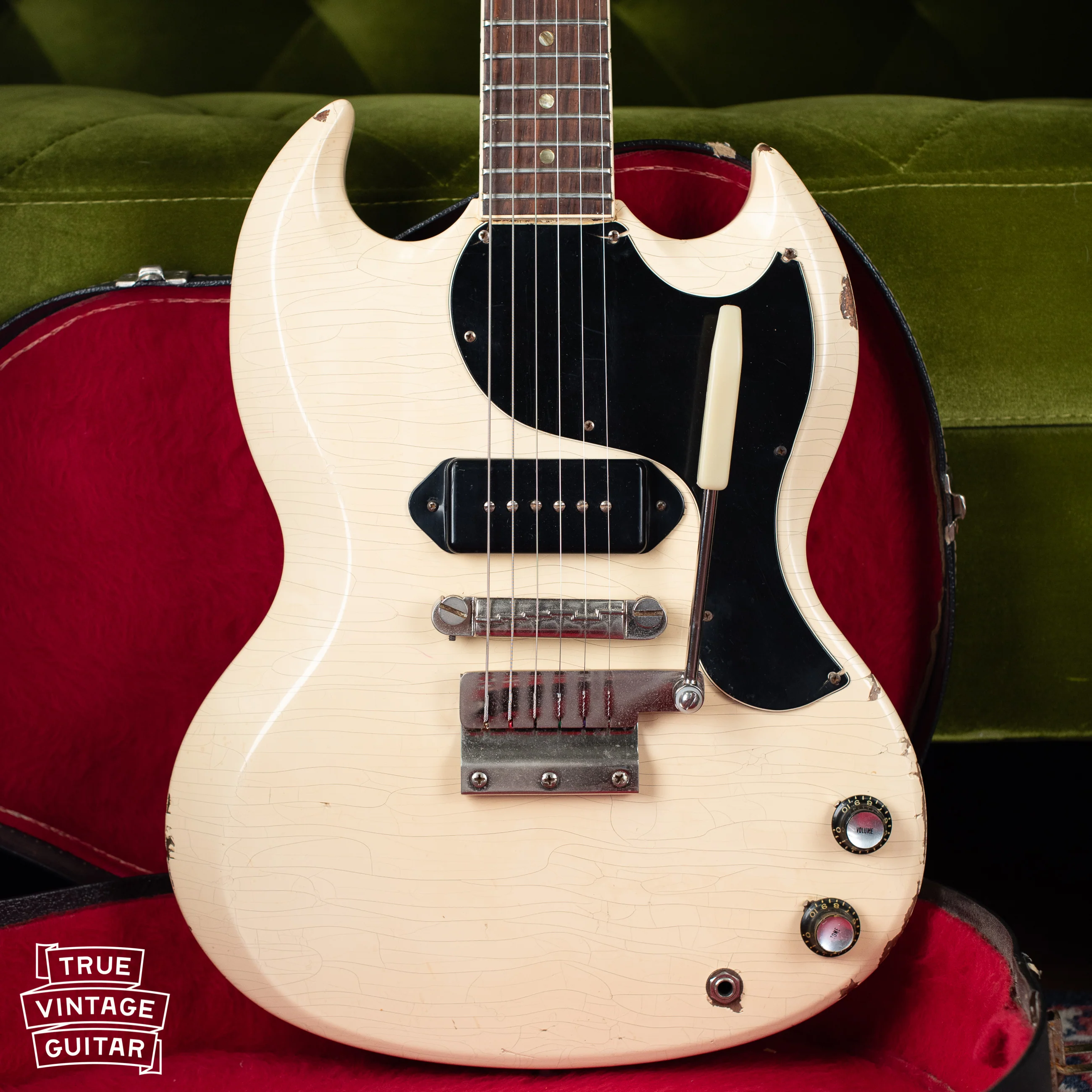 1965 Gibson SG TV (Junior White) - Image 9