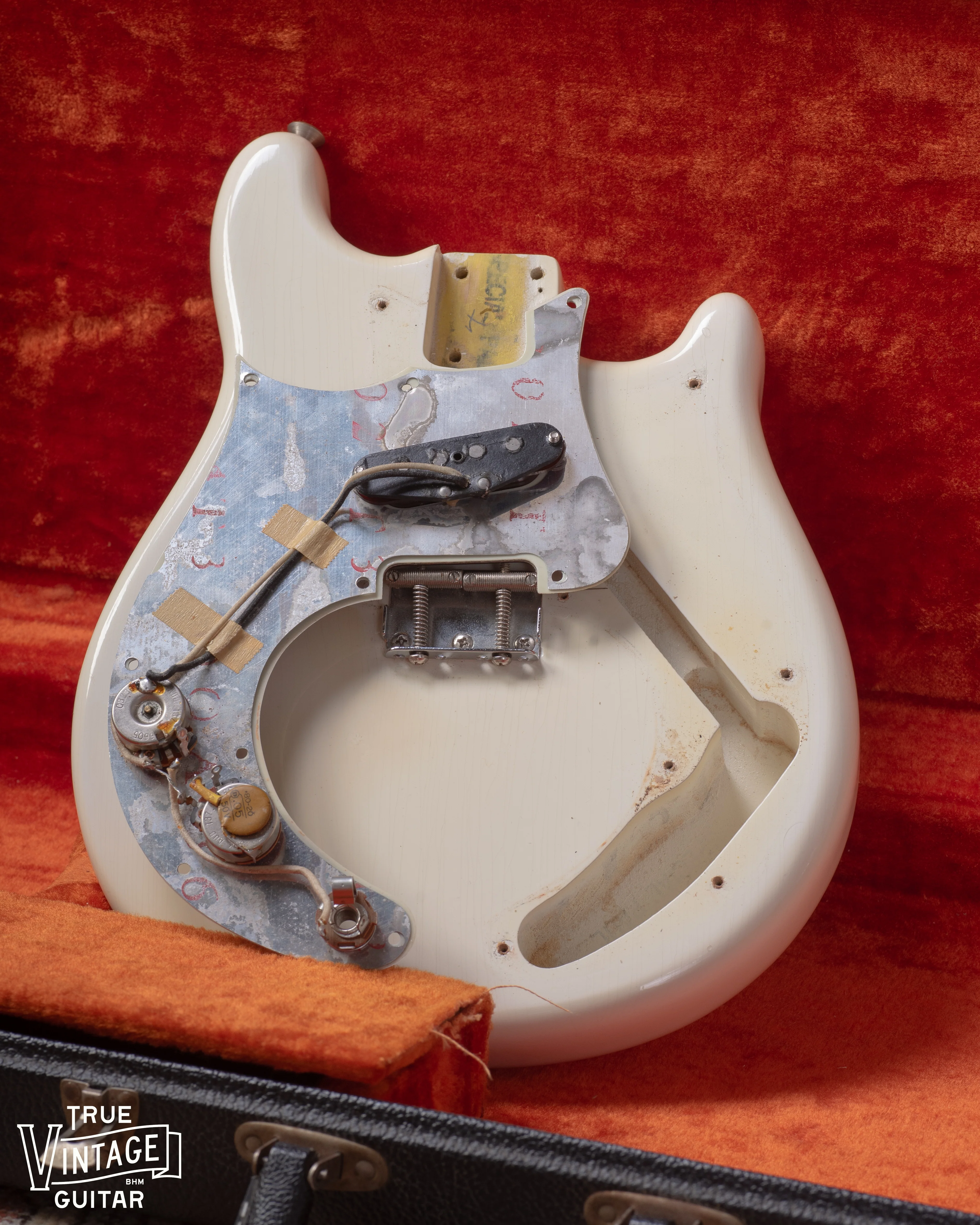 1966 Fender Electric Mandolin Olympic White - Image 10