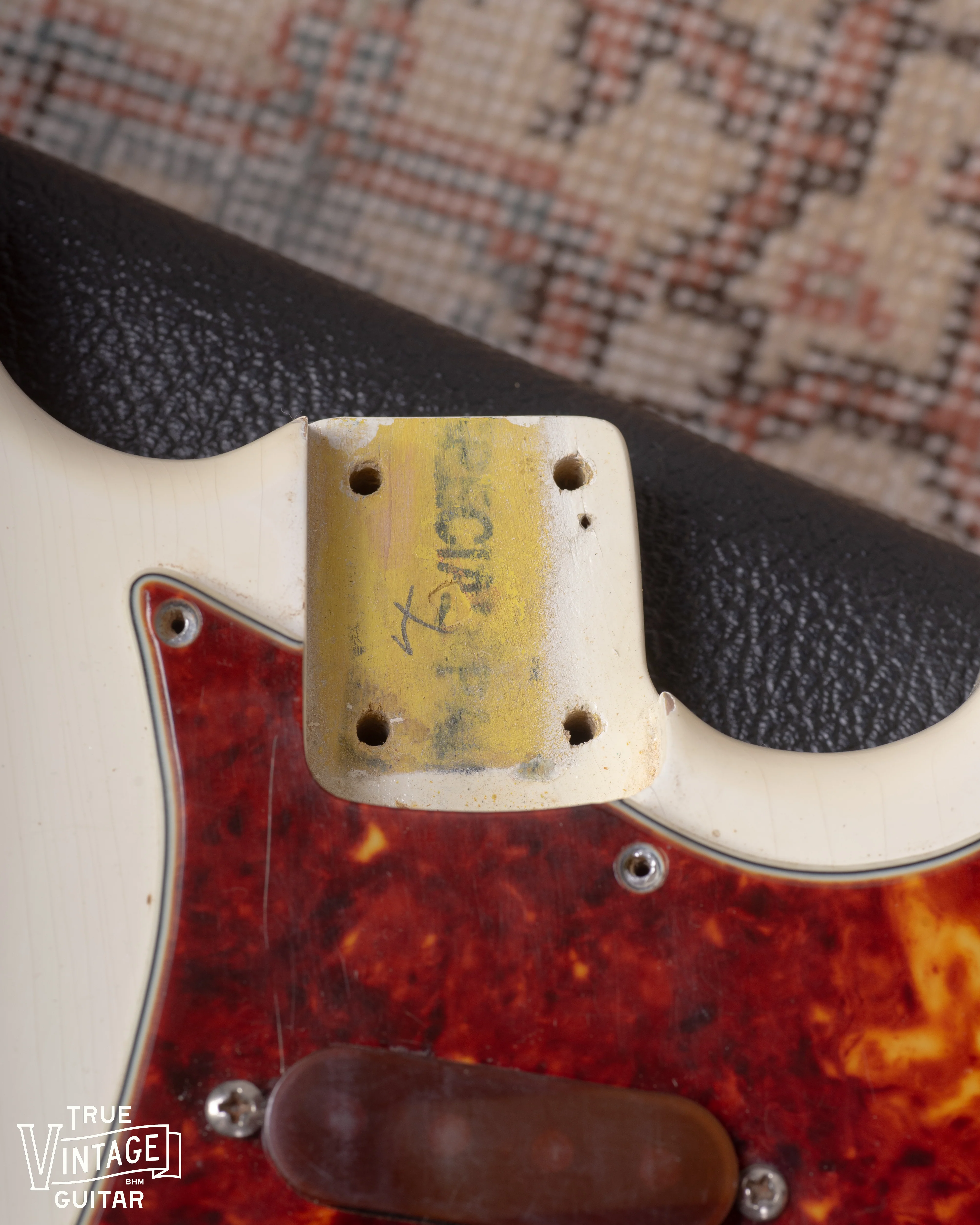 1966 Fender Electric Mandolin Olympic White - Image 12