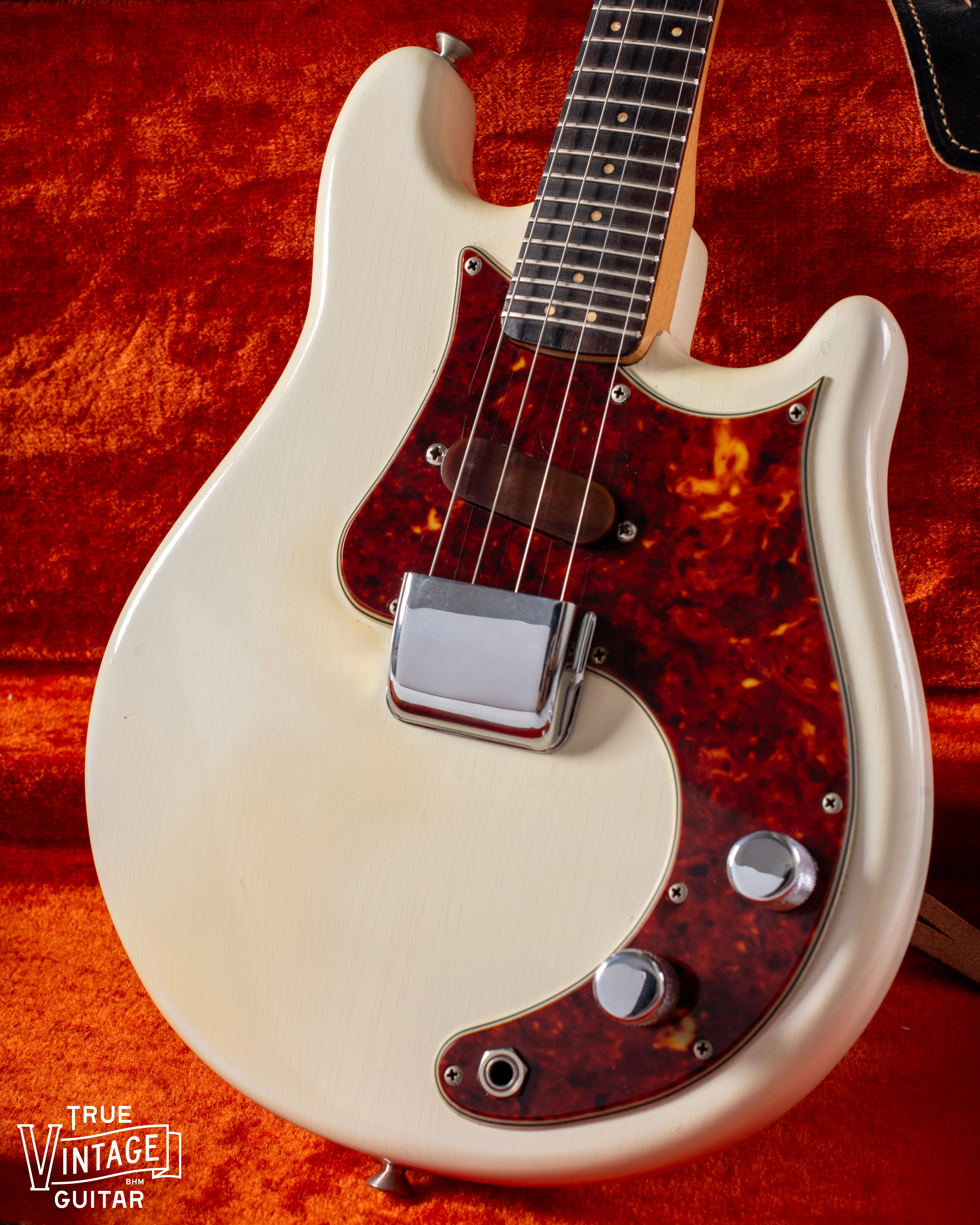1966 Fender Electric Mandolin Olympic White - Image 2