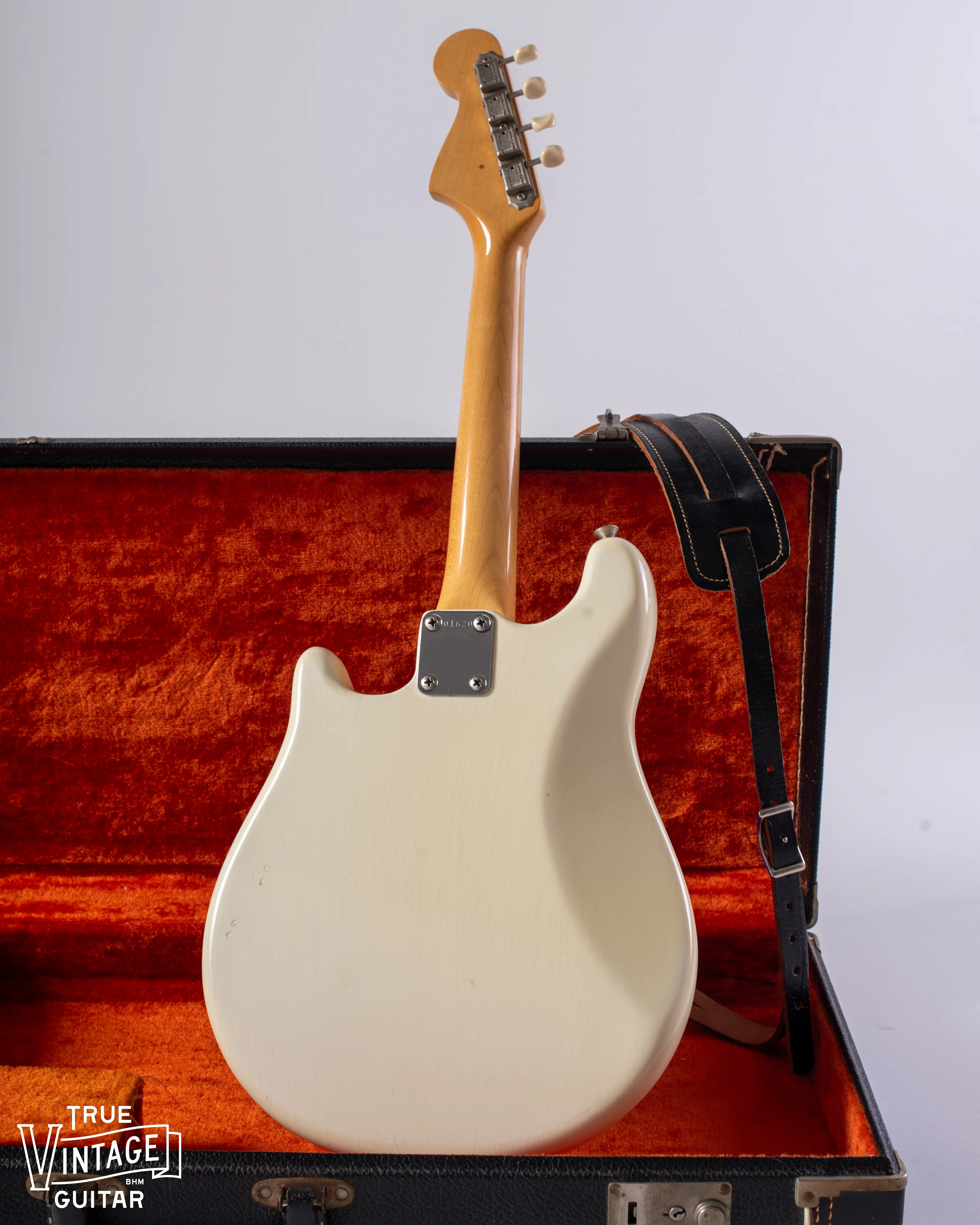 1966 Fender Electric Mandolin Olympic White - Image 3
