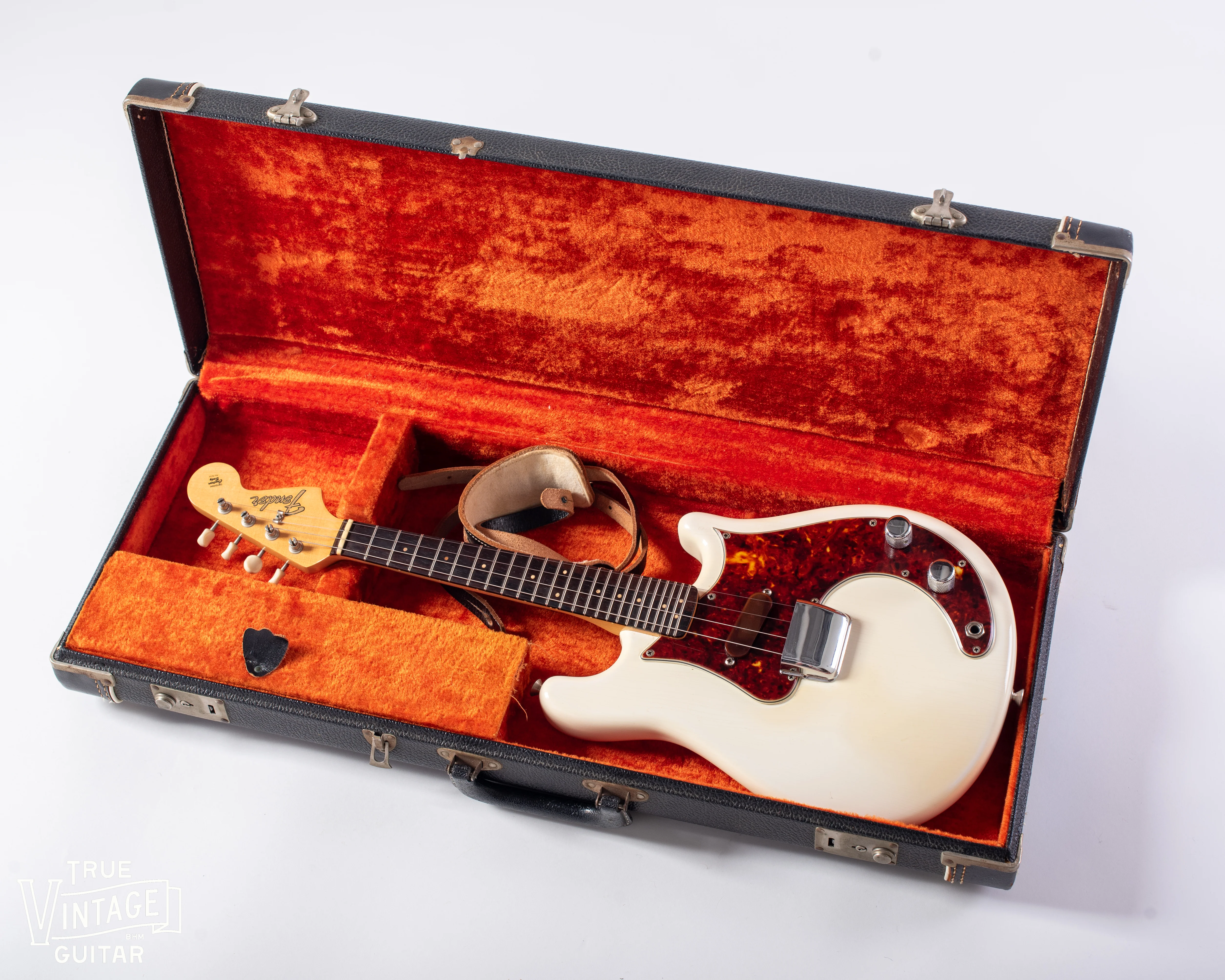 1966 Fender Electric Mandolin Olympic White - Image 4
