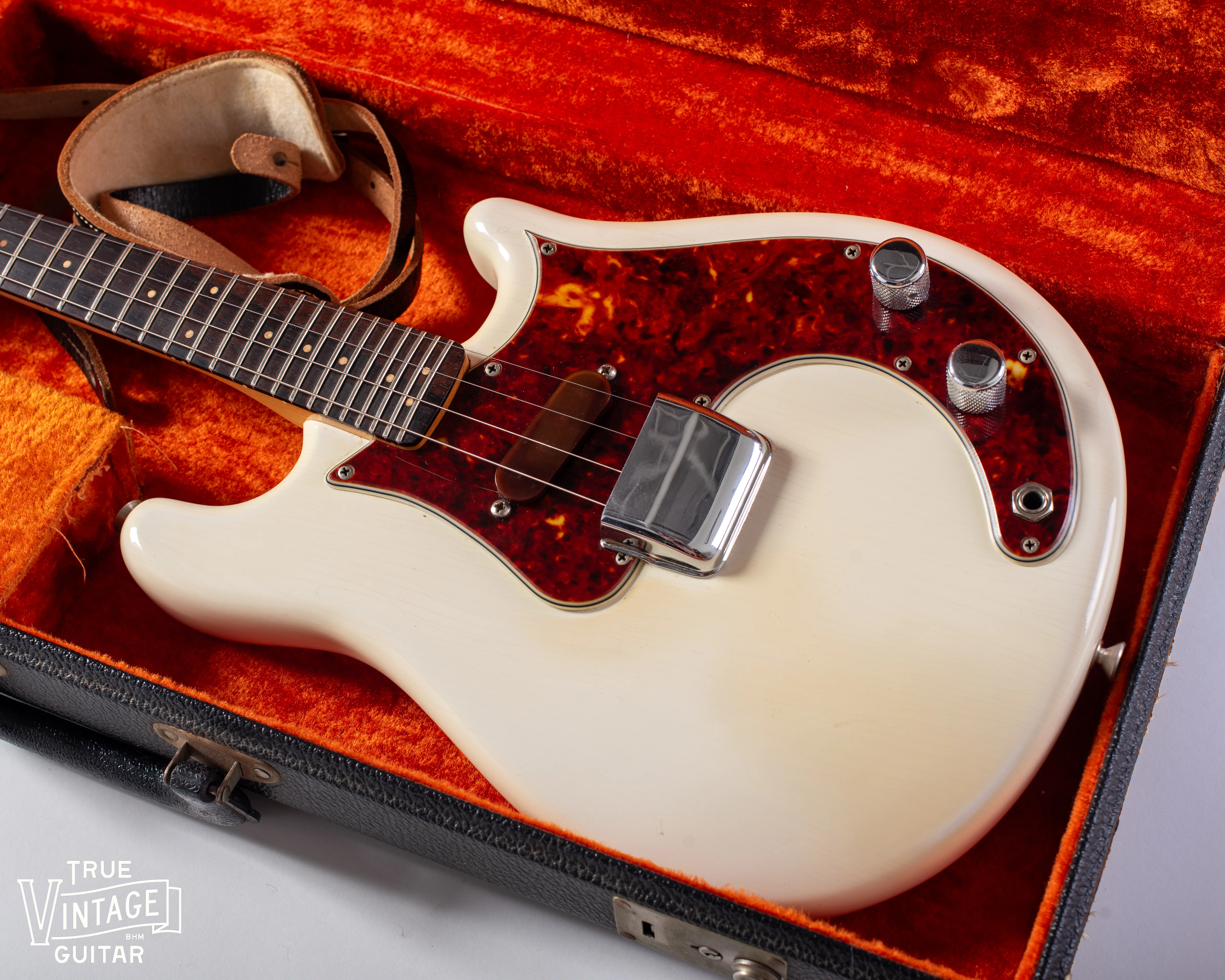 1966 Fender Electric Mandolin Olympic White - Image 5