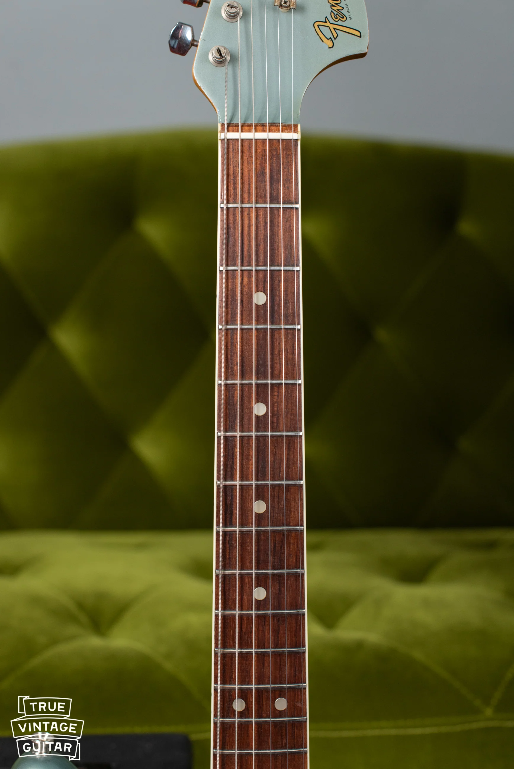 1966 Fender Jaguar Blue Ice Metallic - Image 10