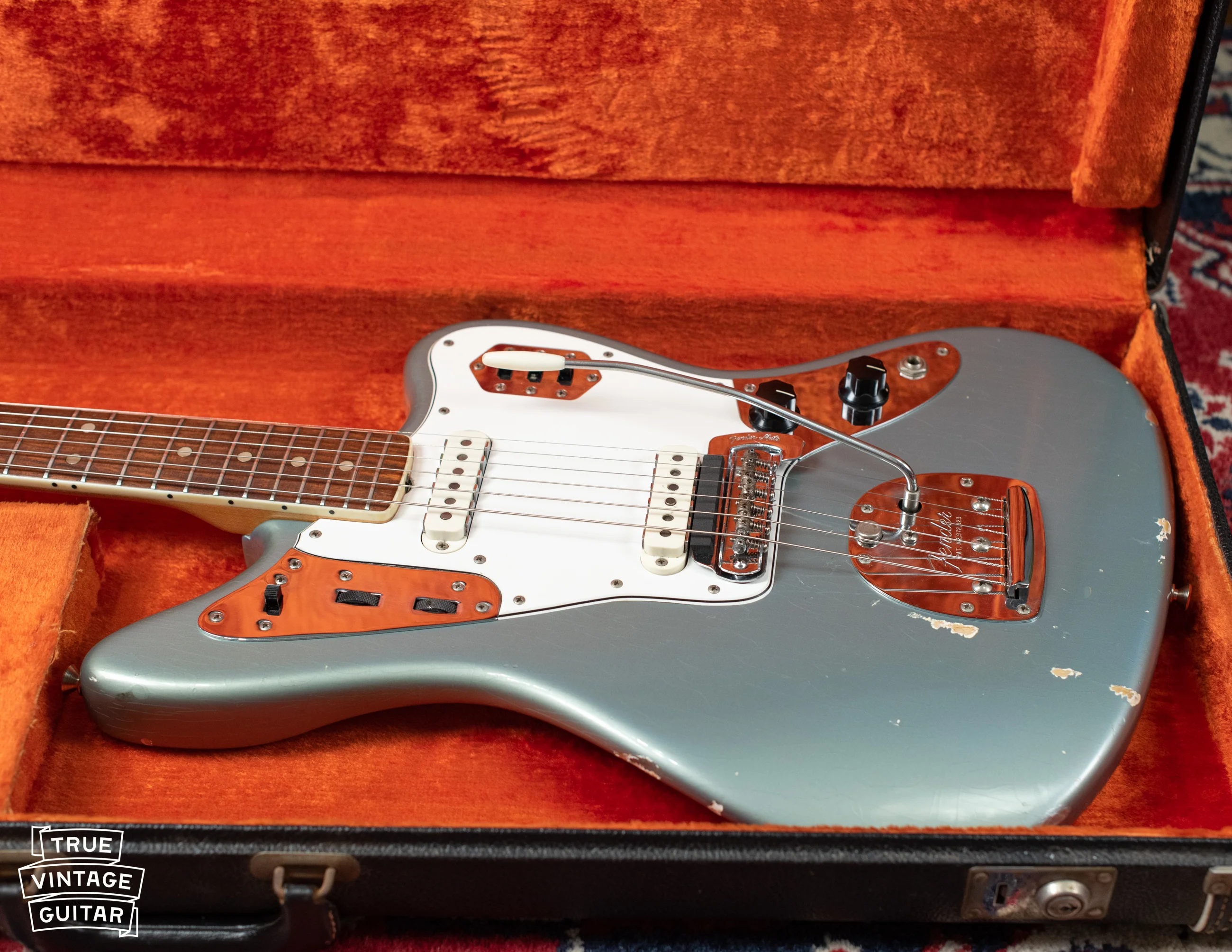1966 Fender Jaguar Blue Ice Metallic - Image 12