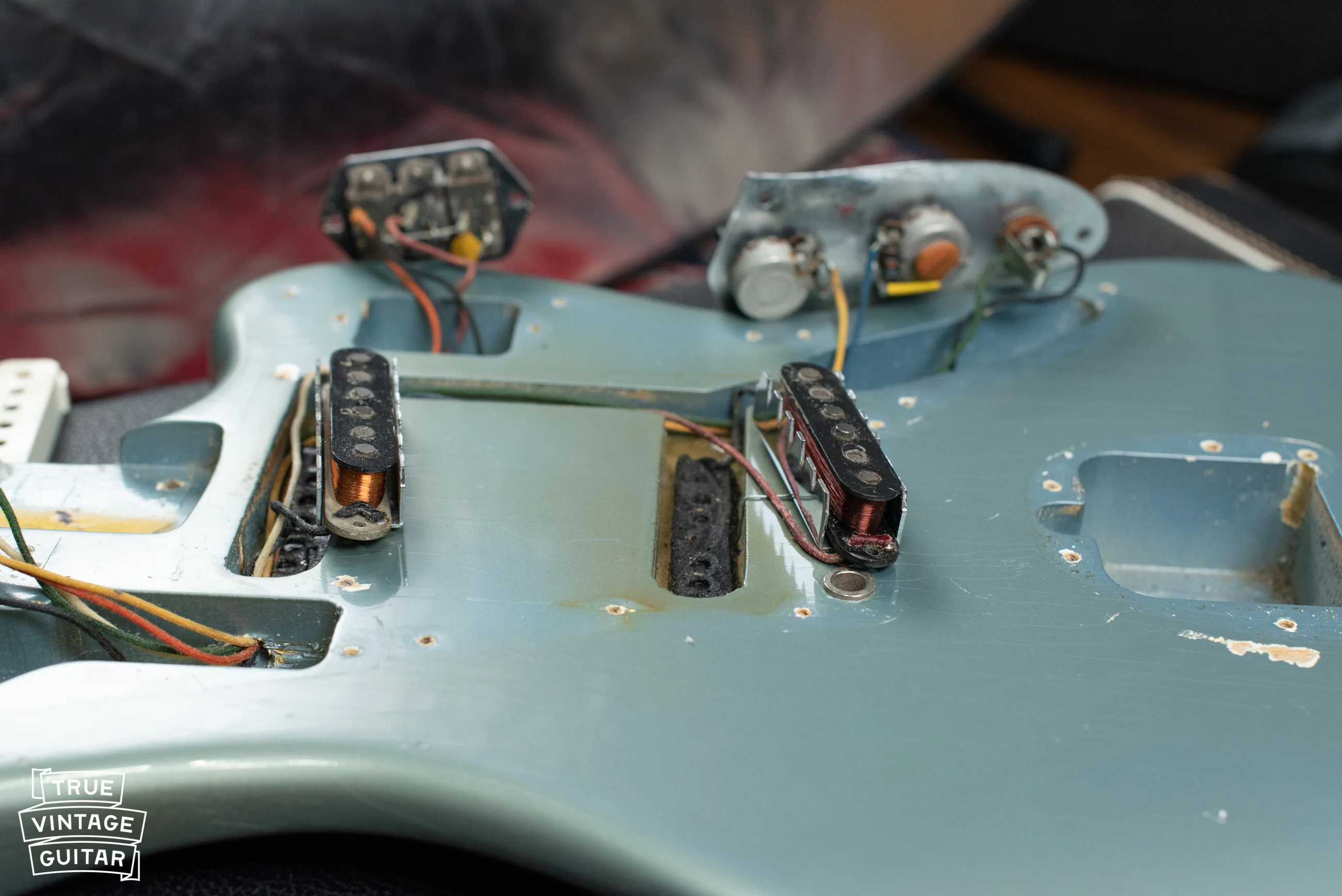 1966 Fender Jaguar Blue Ice Metallic - Image 15