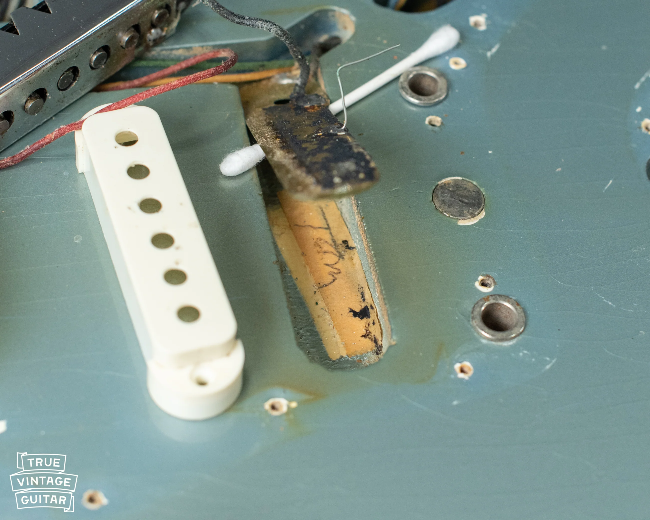 1966 Fender Jaguar Blue Ice Metallic - Image 24
