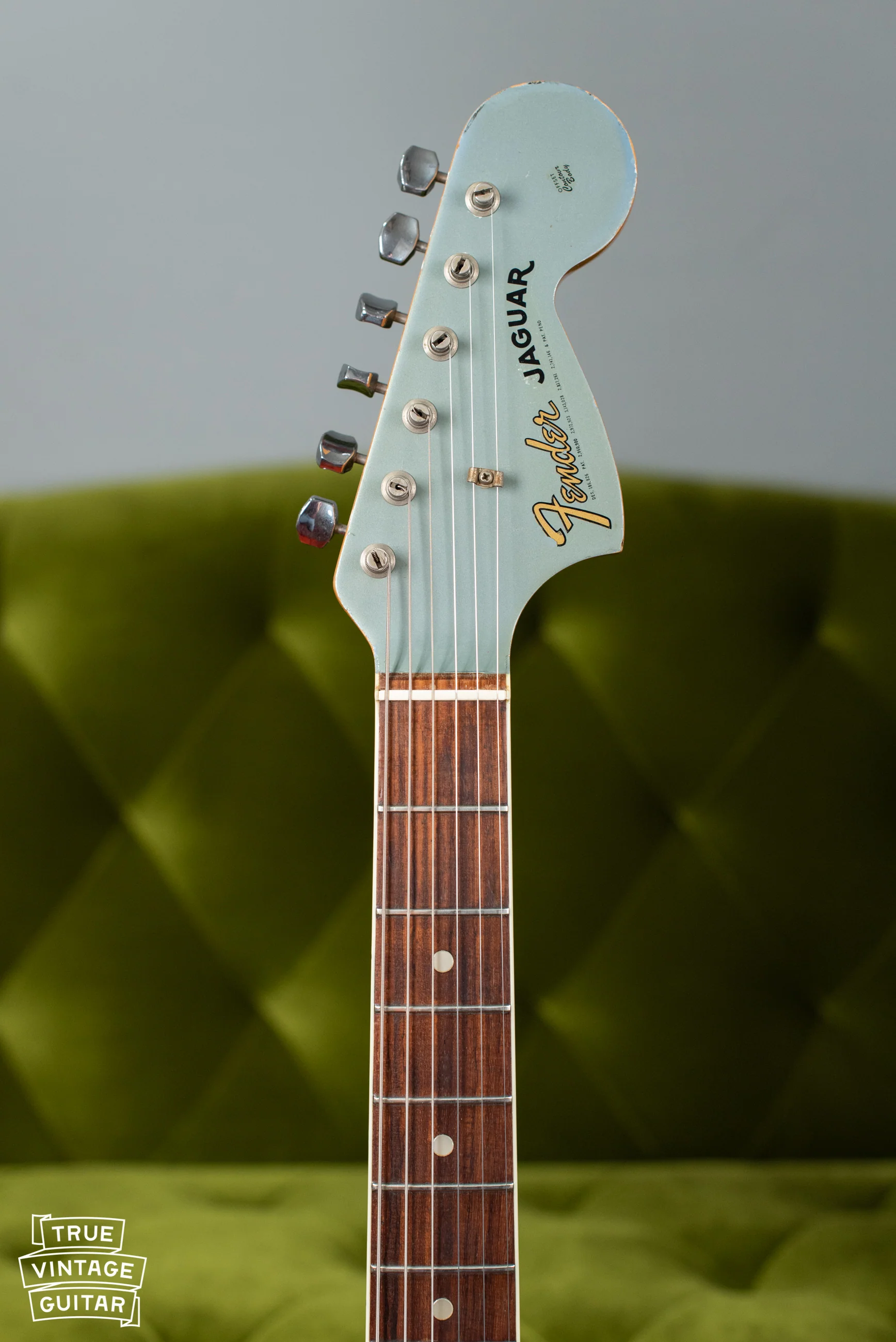 1966 Fender Jaguar Blue Ice Metallic - Image 26