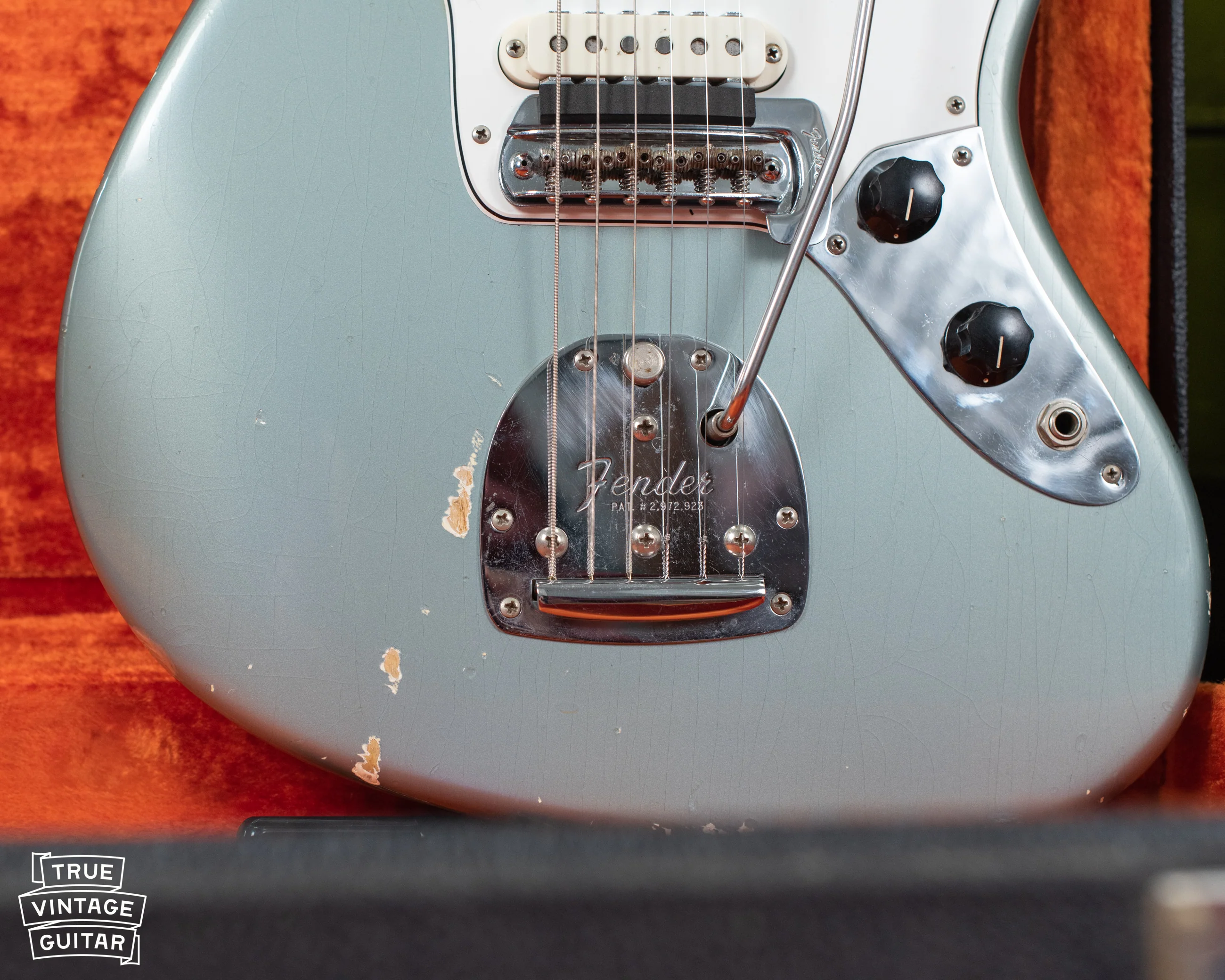 1966 Fender Jaguar Blue Ice Metallic - Image 6