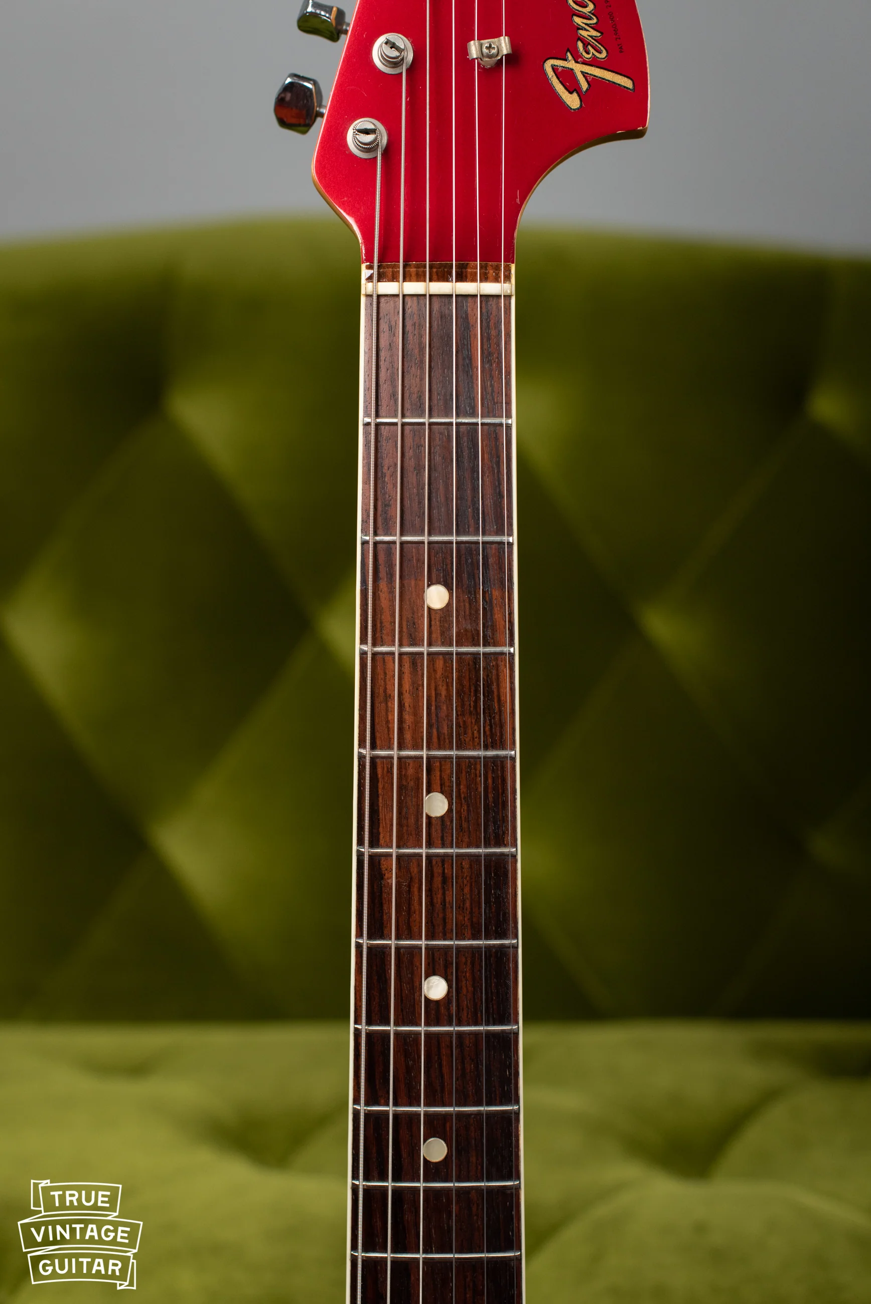 1966 Fender Jaguar Candy Apple Red - Image 11