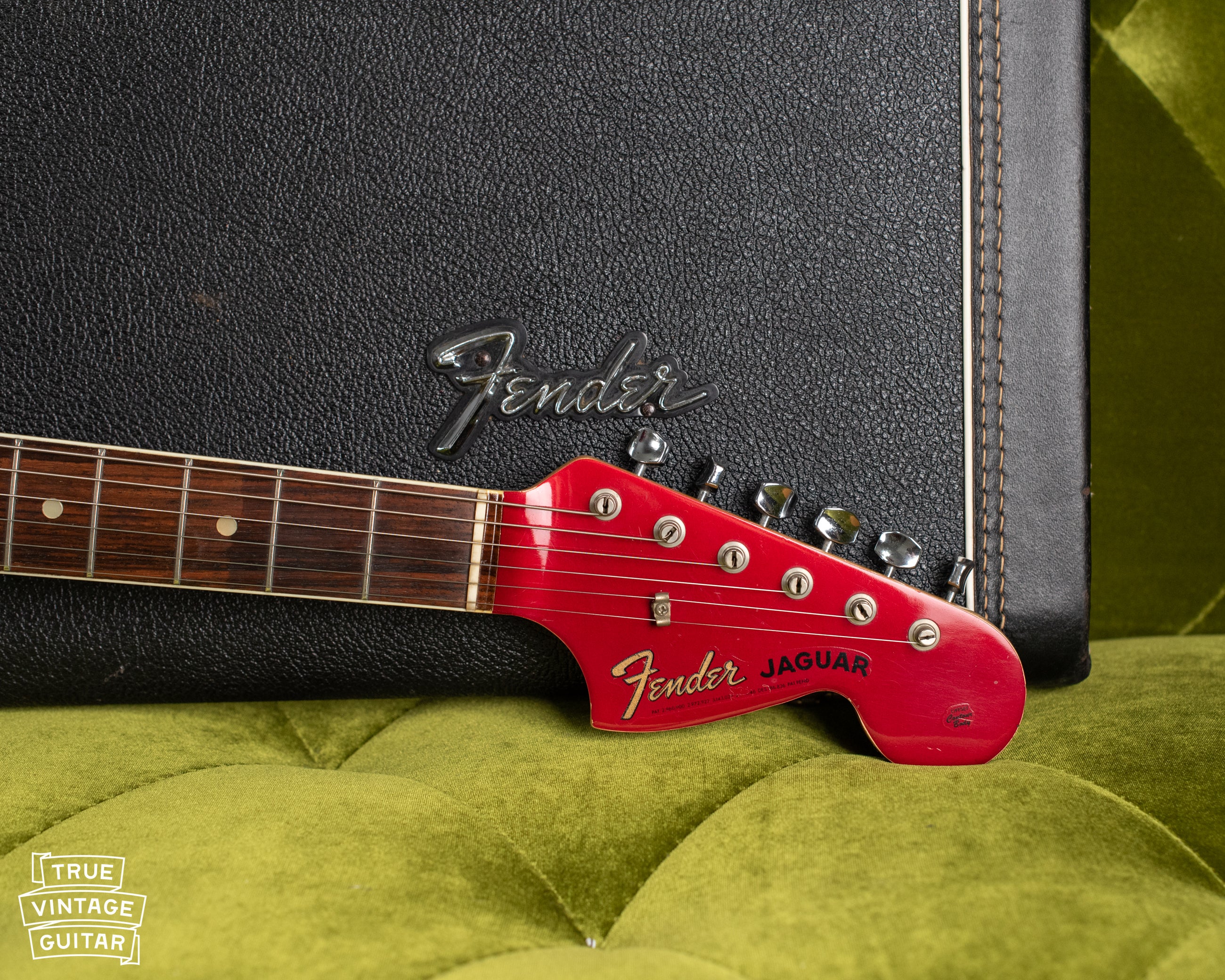1966 Fender Jaguar Candy Apple Red - Image 17