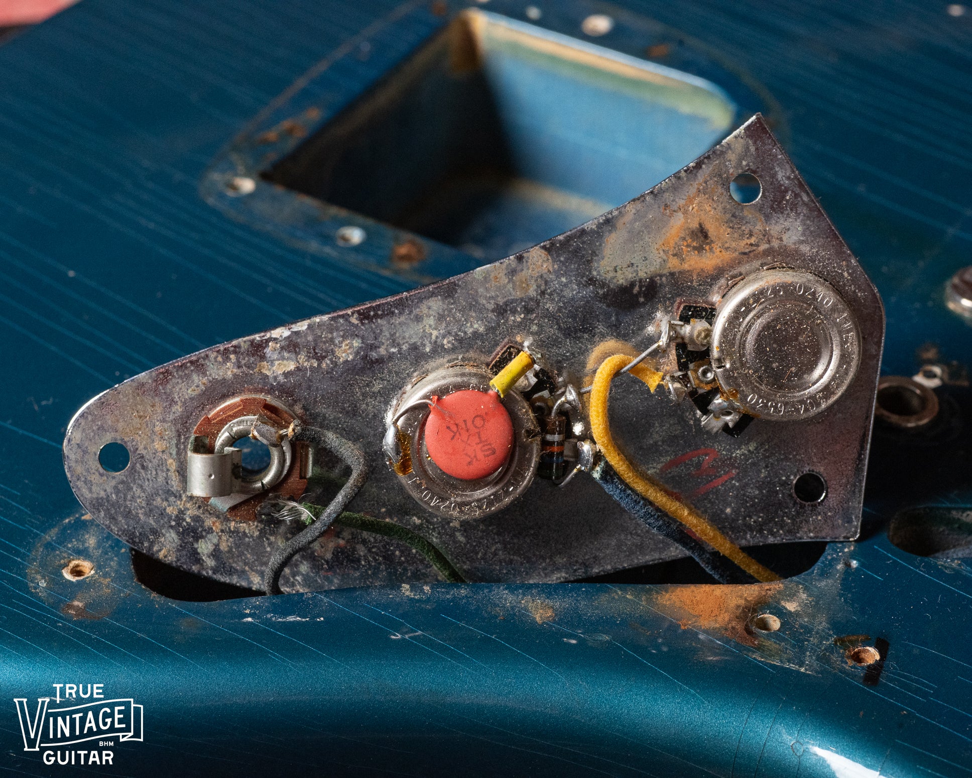 1966 Fender Jaguar Lake Placid Blue Slab Board - Image 18