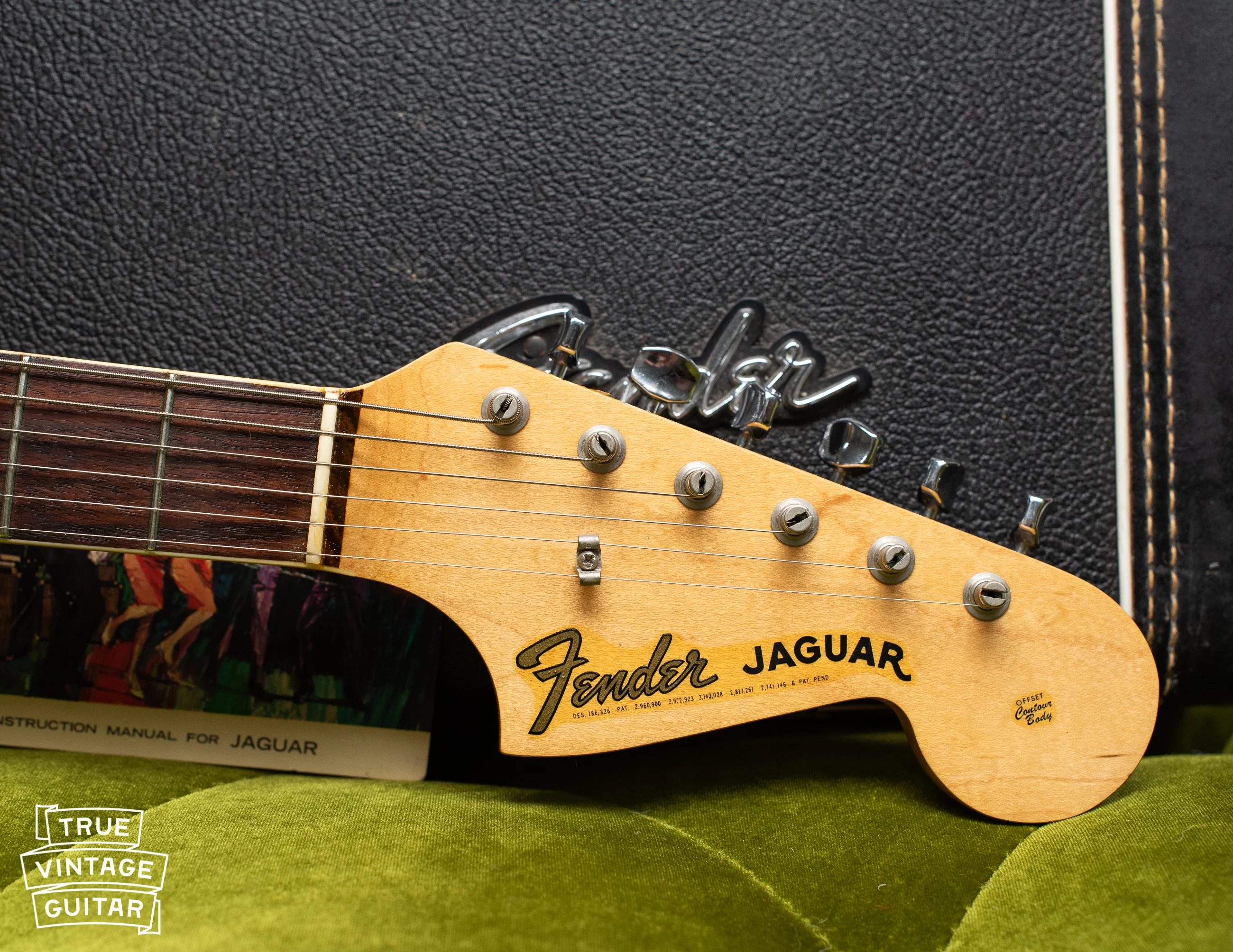 1966 Fender Jaguar Sunburst with hangtag and polish cloth - Image 24