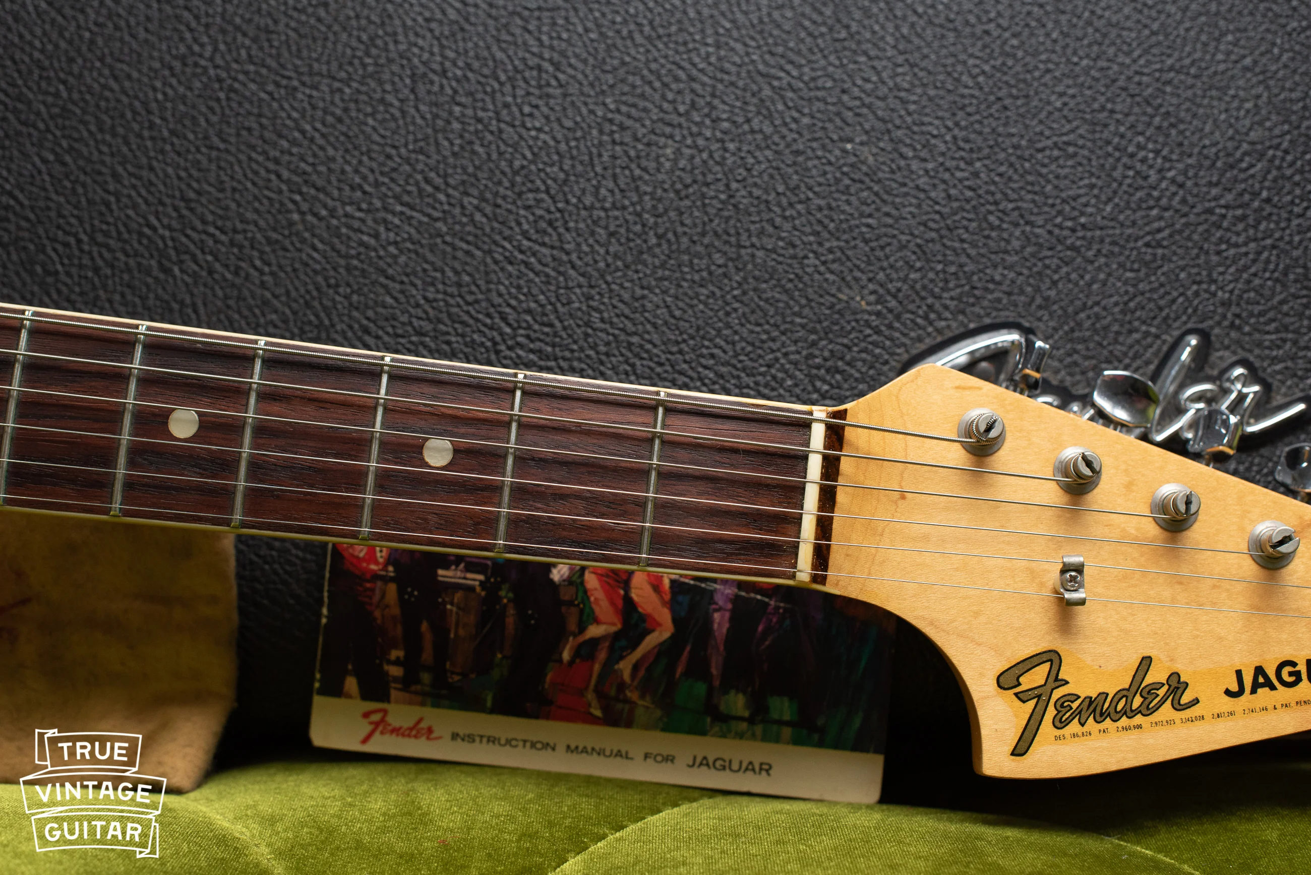 1966 Fender Jaguar Sunburst with hangtag and polish cloth - Image 25