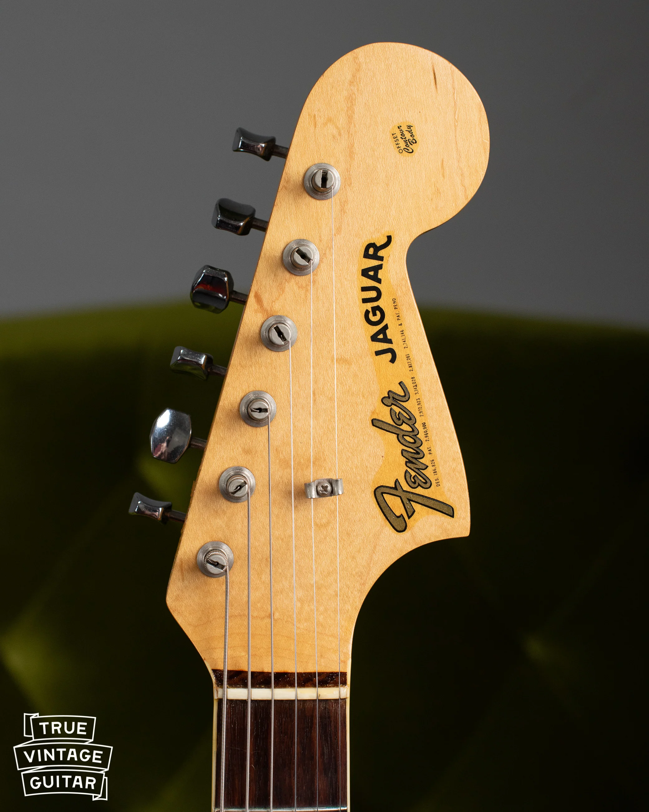 1966 Fender Jaguar Sunburst with hangtag and polish cloth - Image 6